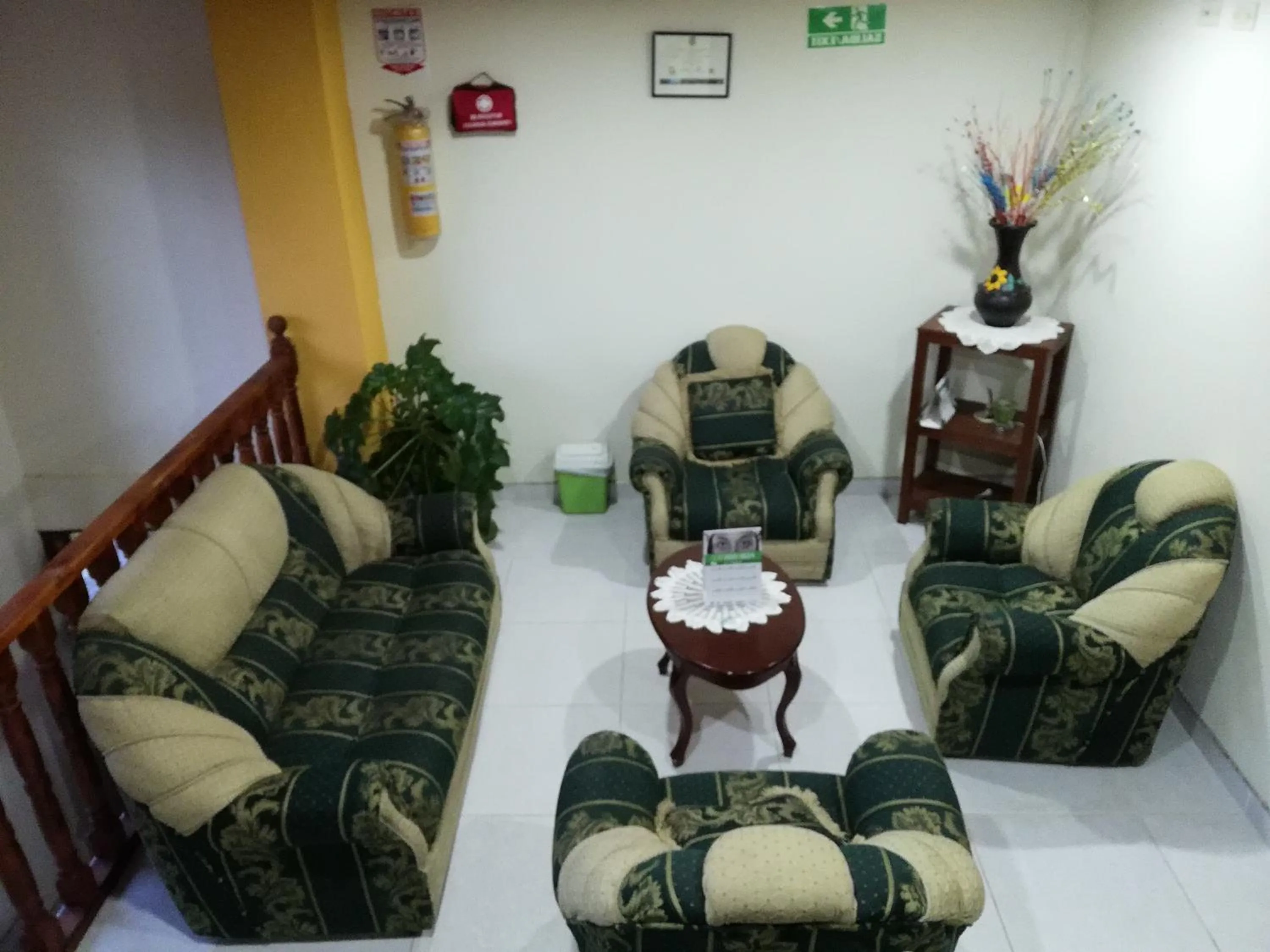 Living room in Hotel El Cangrejo