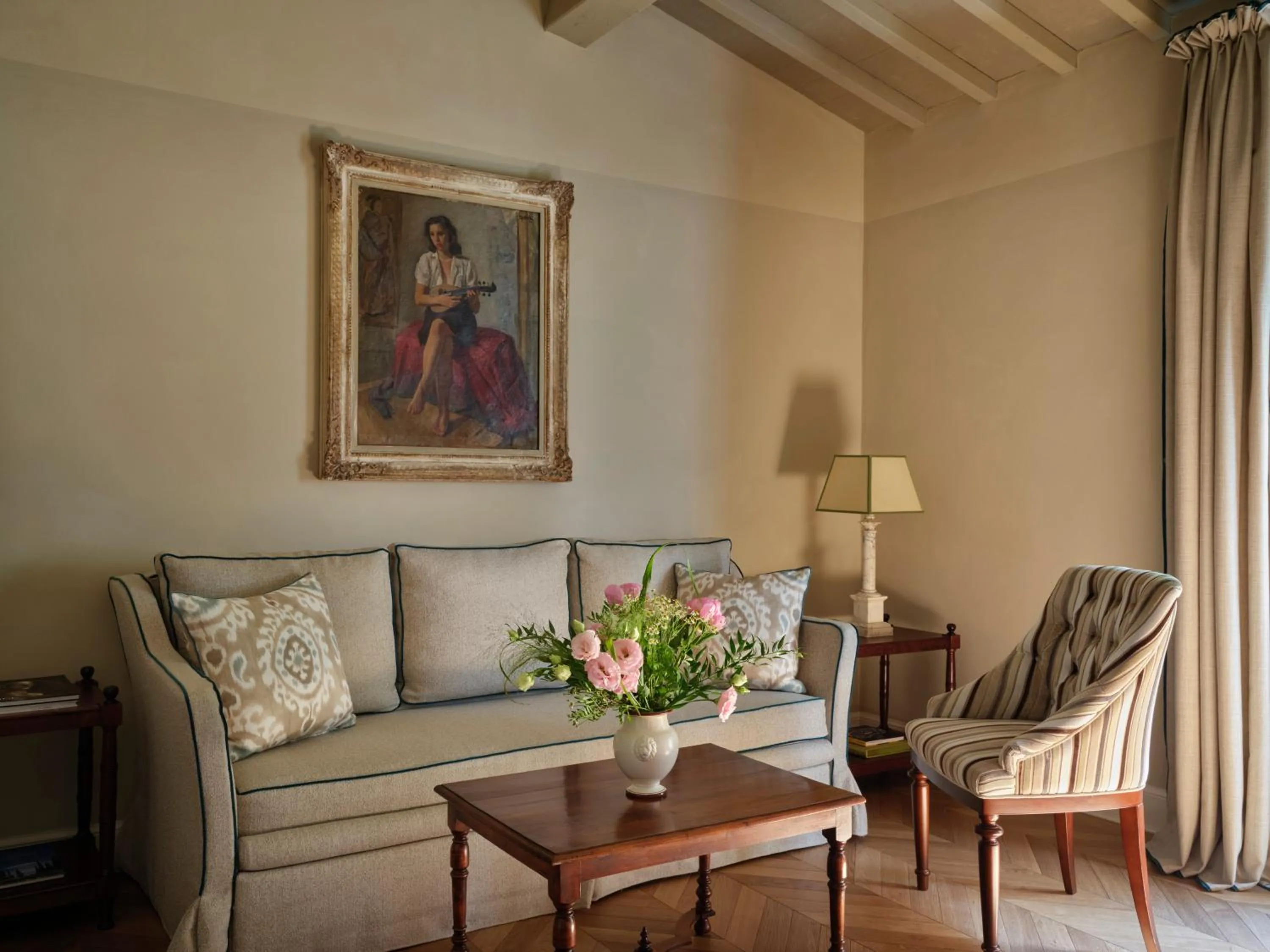 Living room in Villa La Massa