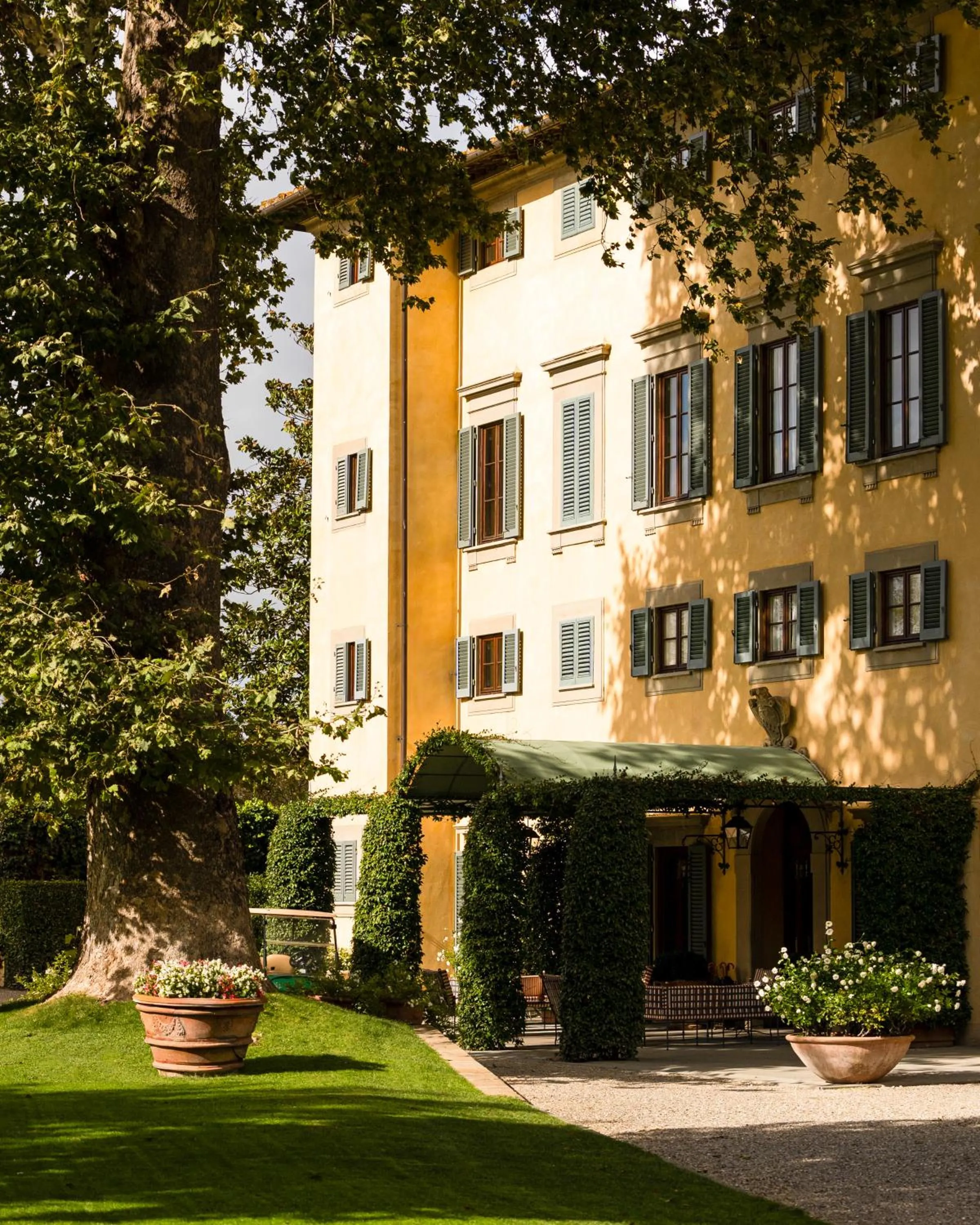 Property building in Villa La Massa