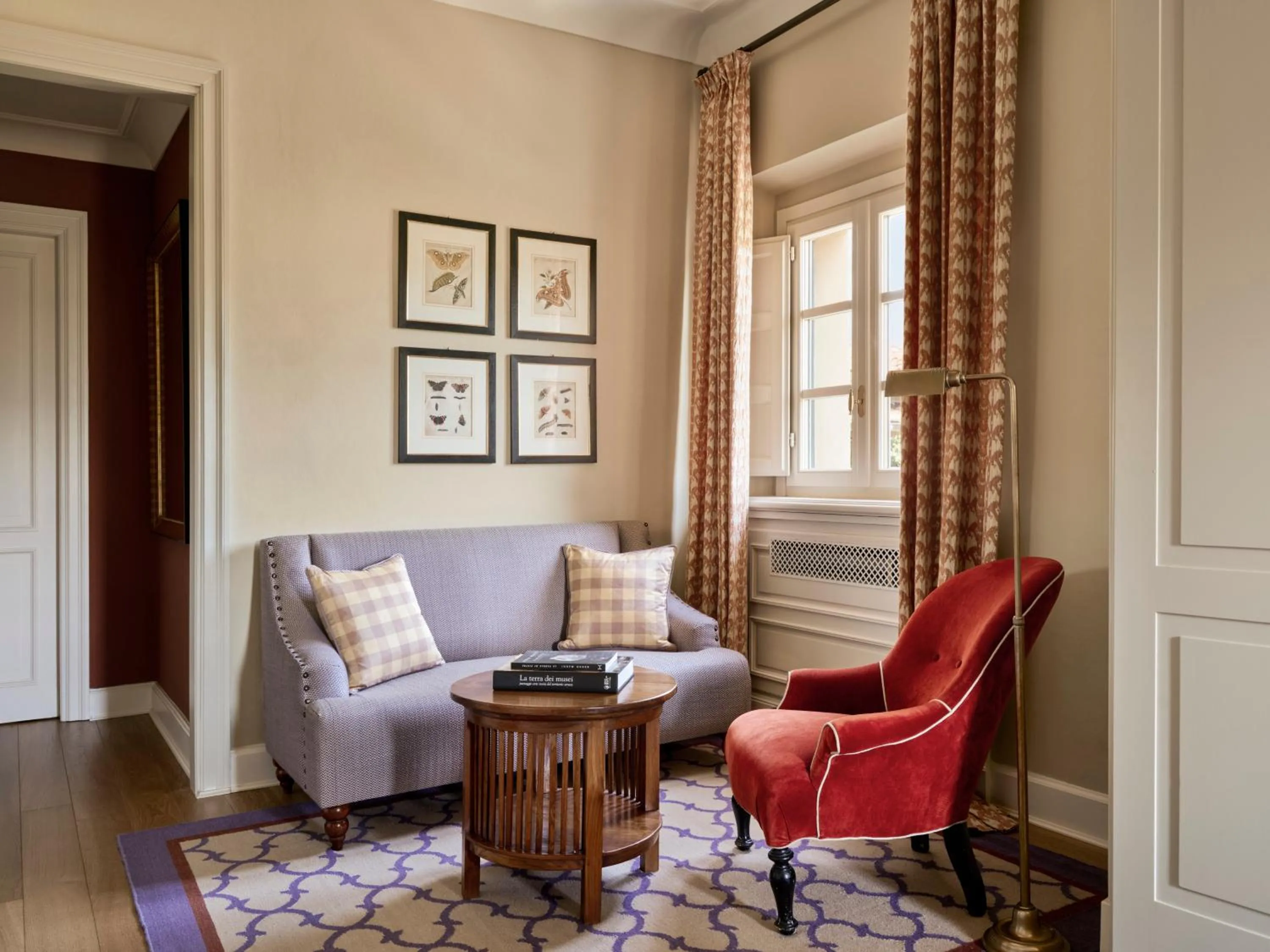Living room in Villa La Massa