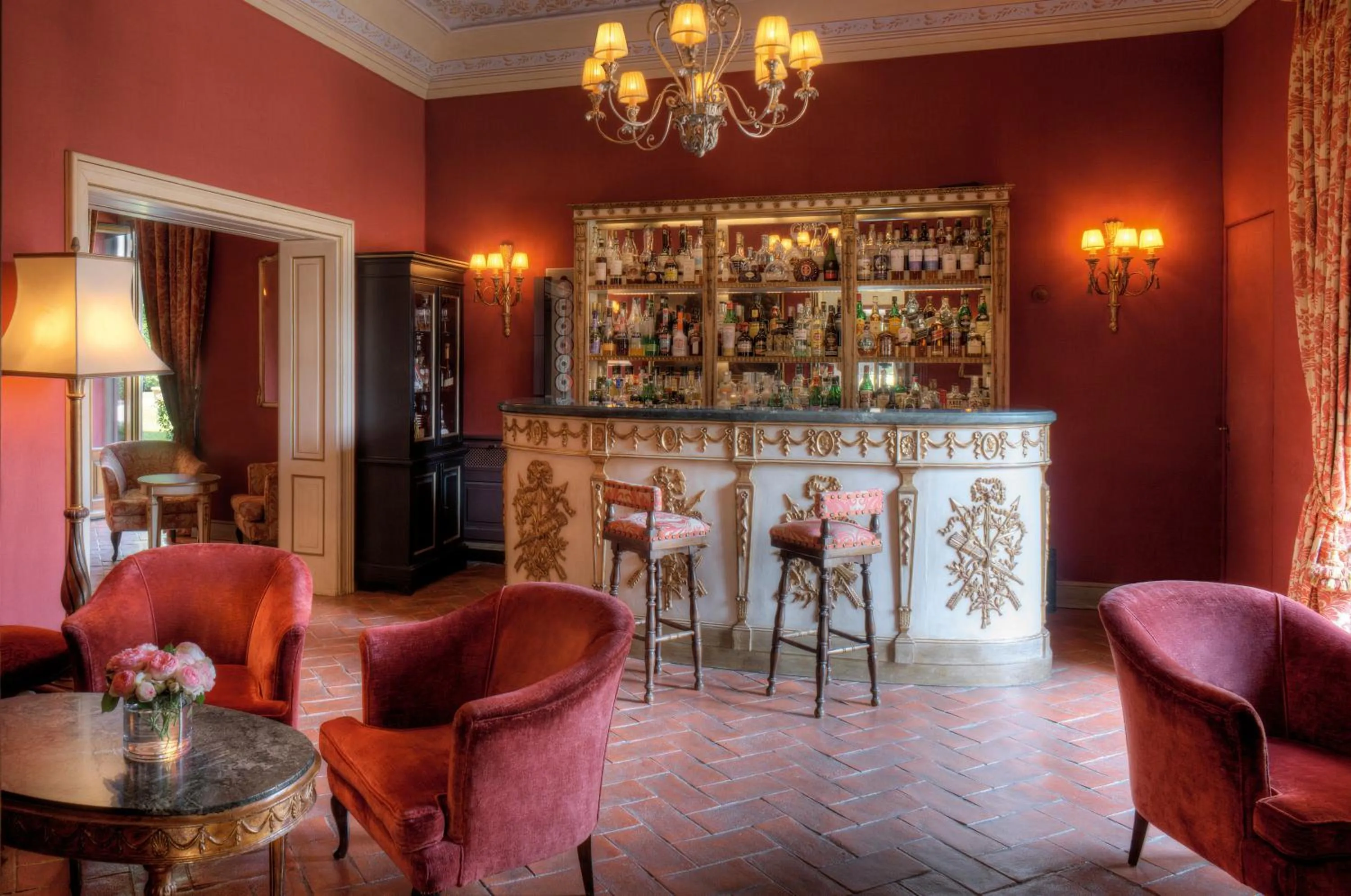 Lounge or bar in Villa La Massa