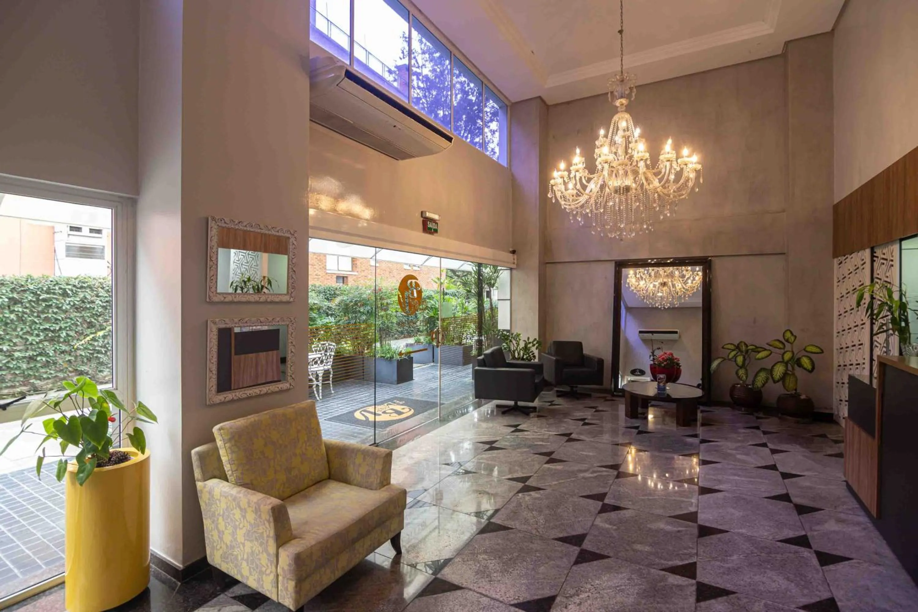 Lobby or reception in Bela Vista Hotel & Flat