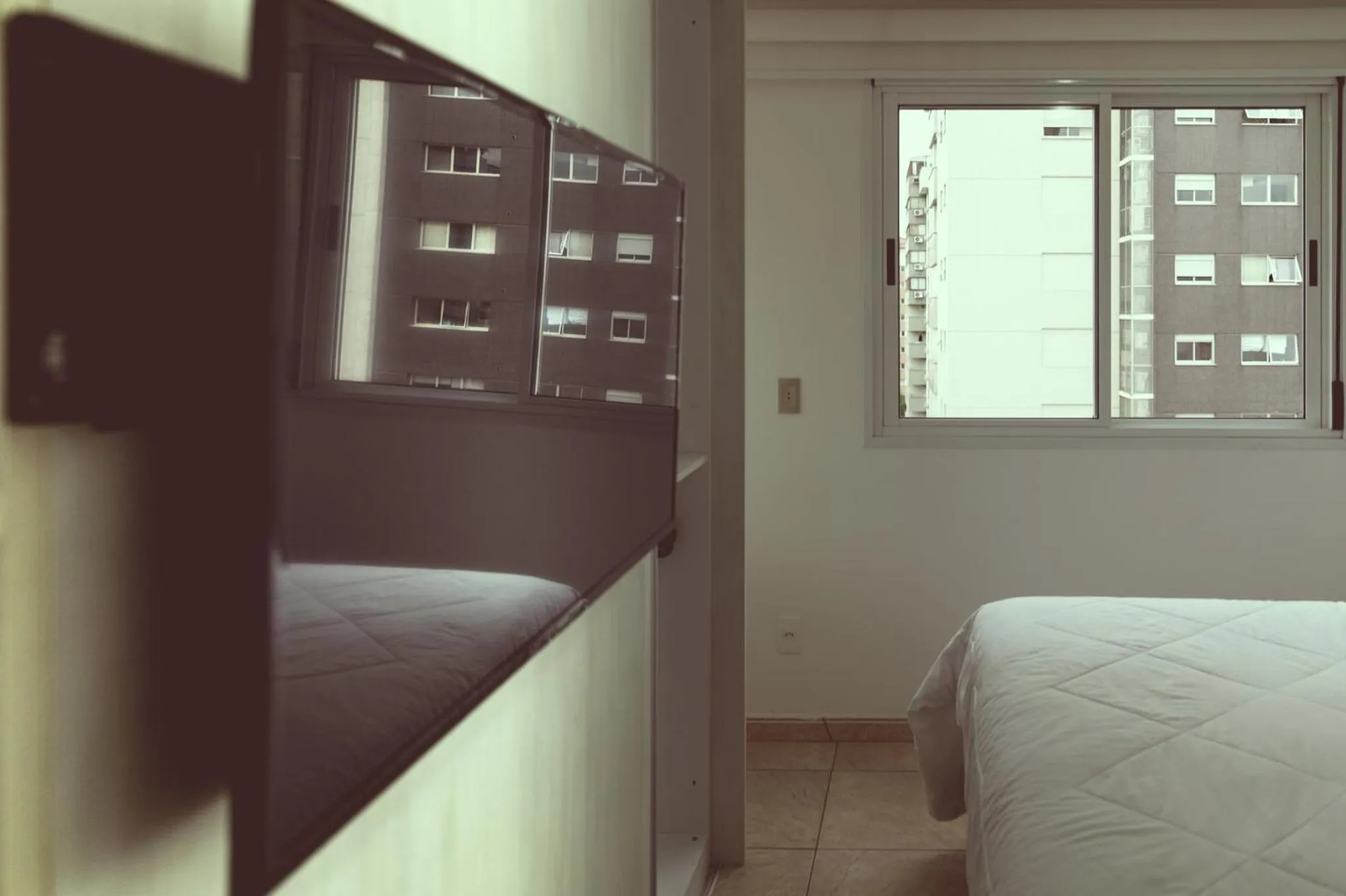 TV and multimedia, Bed in Bela Vista Hotel & Flat