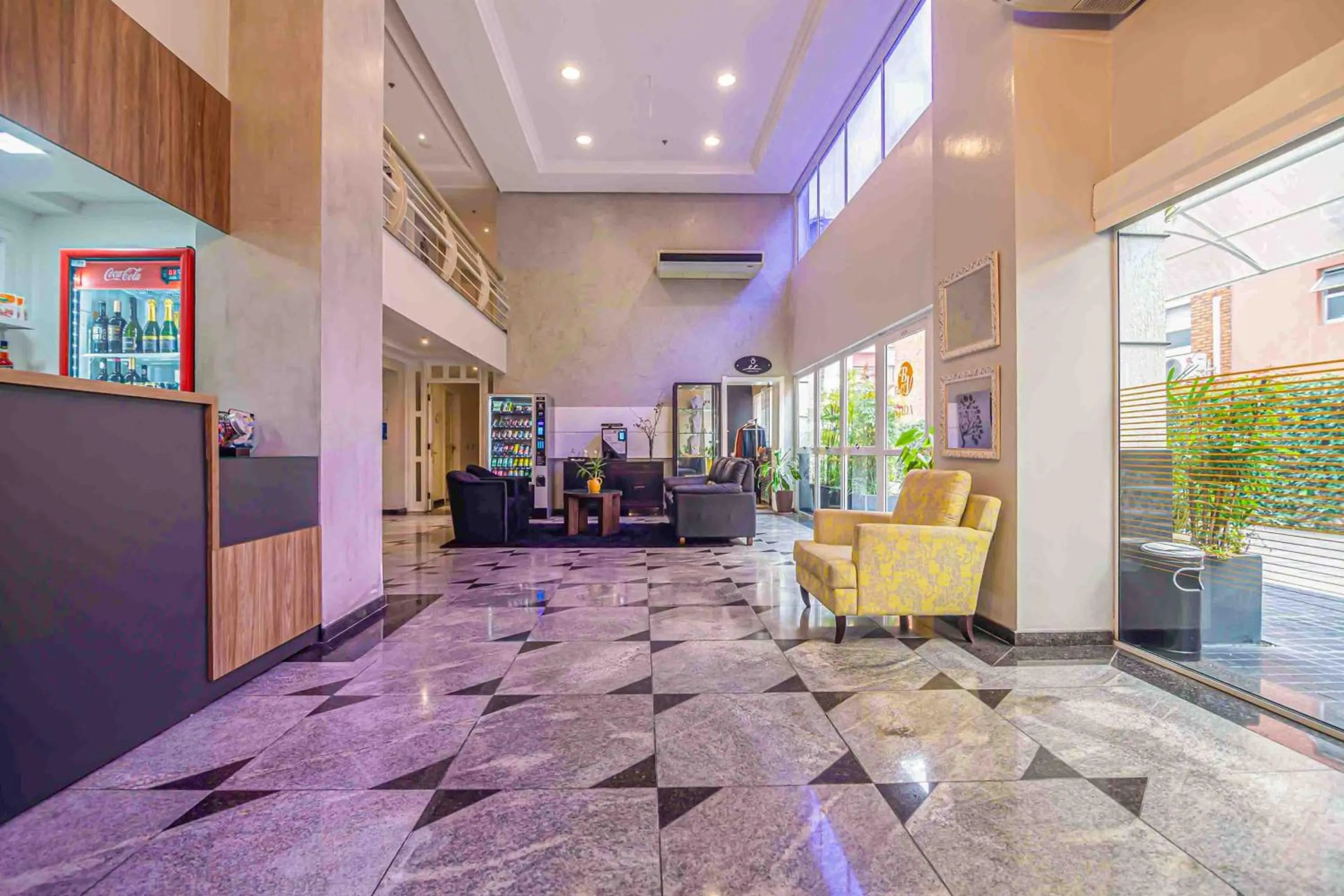 Lobby or reception in Bela Vista Hotel & Flat