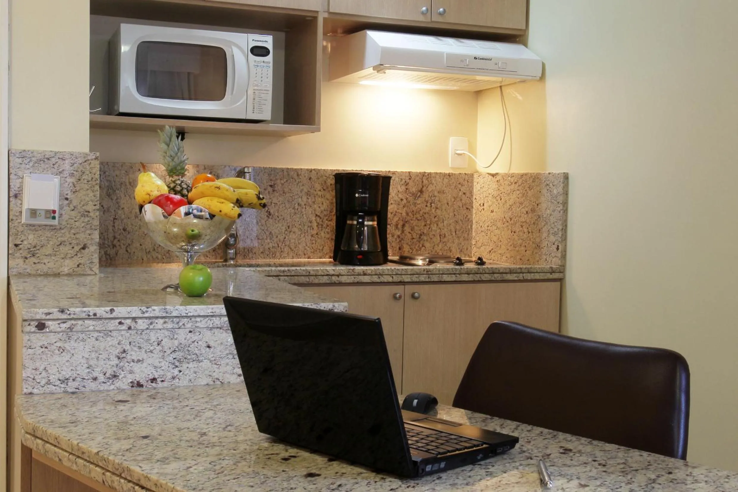 Kitchen or kitchenette in Bela Vista Hotel & Flat