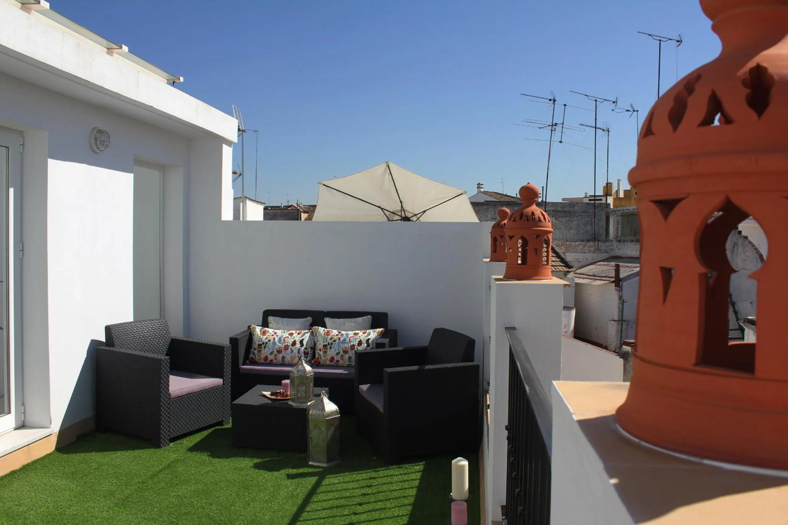Garden in Panther Home Luxury Dreams Sevilla