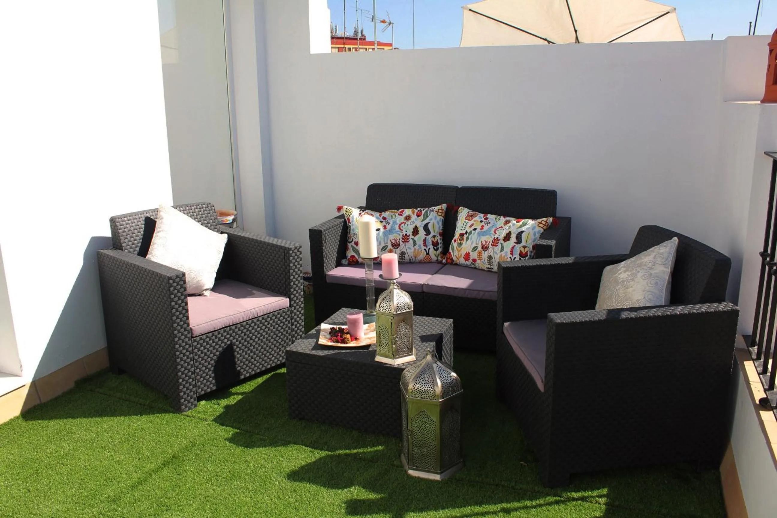 Garden in Panther Home Luxury Dreams Sevilla