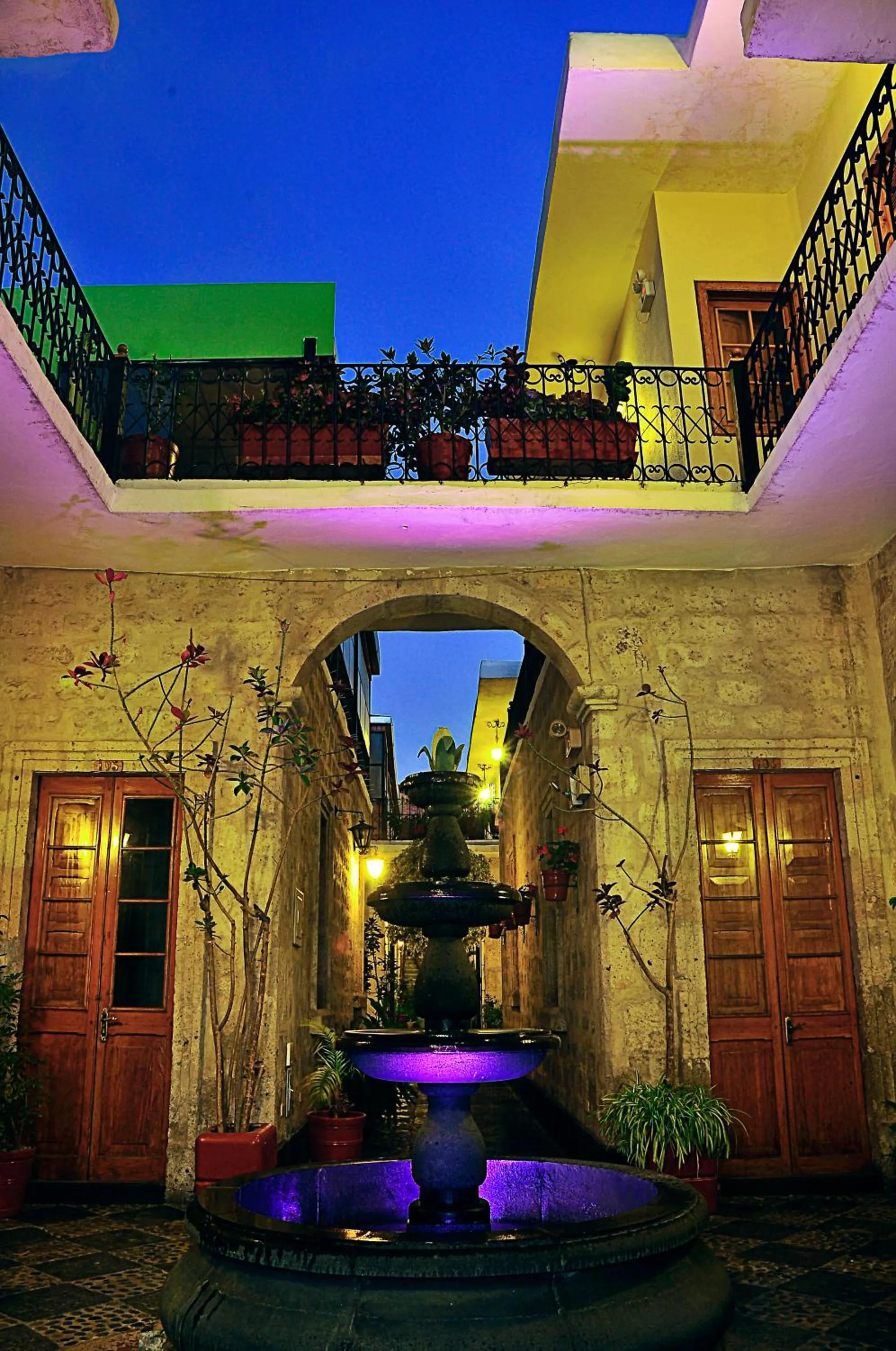 Patio in Majestad Hotel Boutique