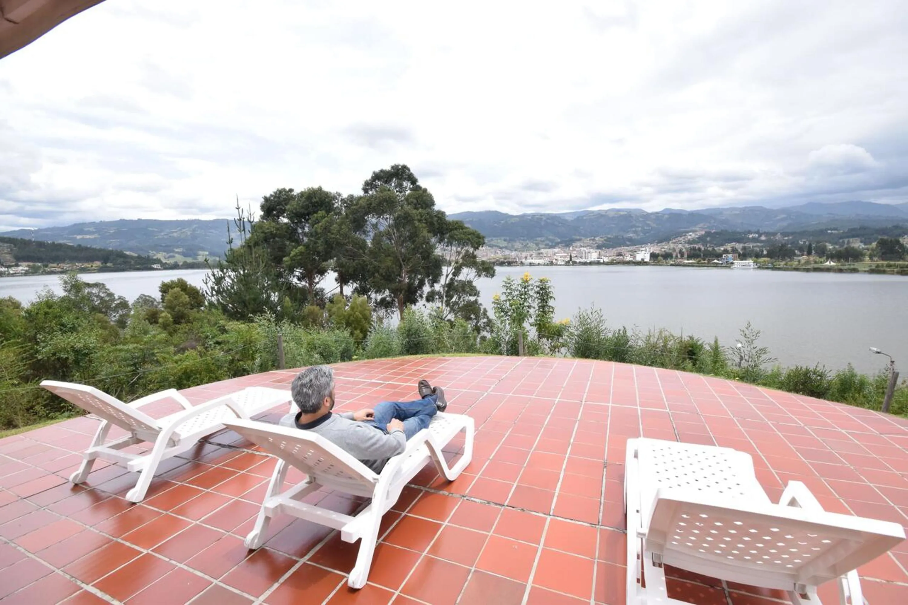 Lake view in D'Acosta Hotel Sochagota