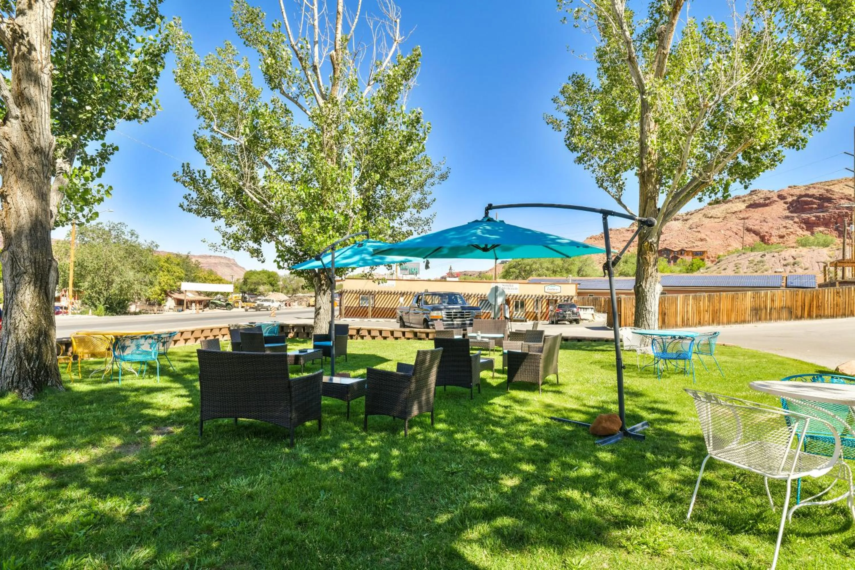 BBQ facilities in Adventure Inn Moab