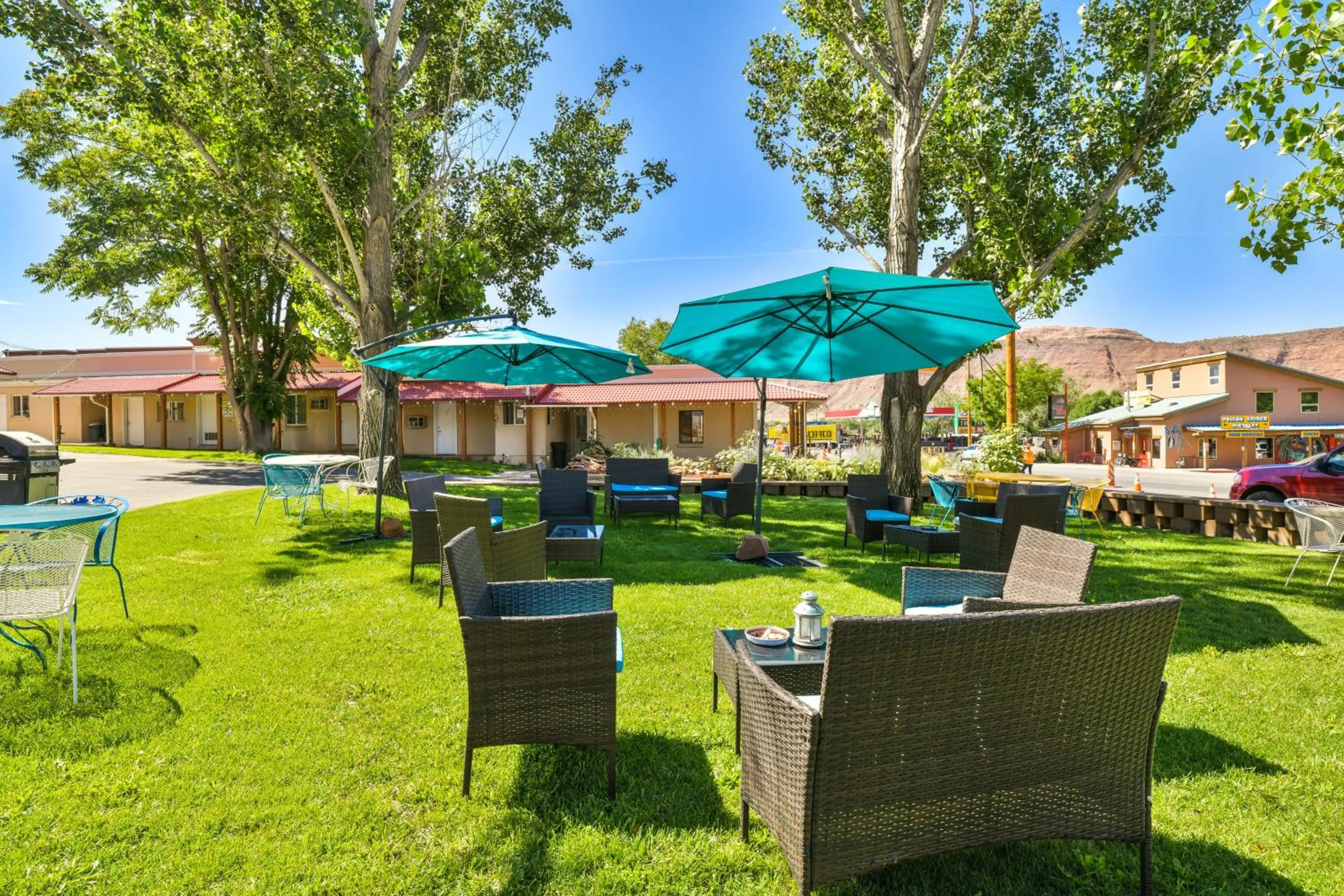 BBQ facilities in Adventure Inn Moab