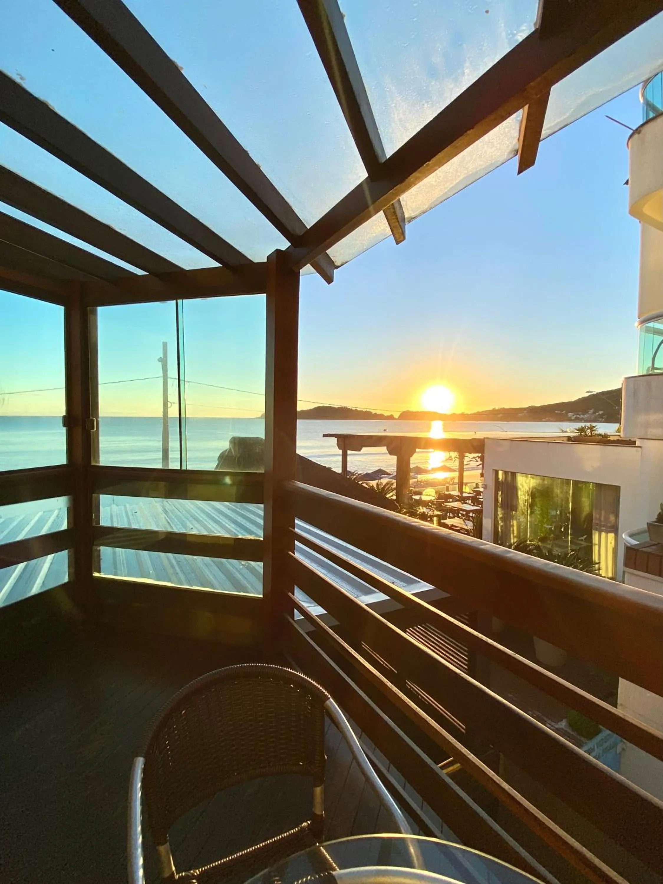 Balcony/Terrace in Pousada Bora Bora