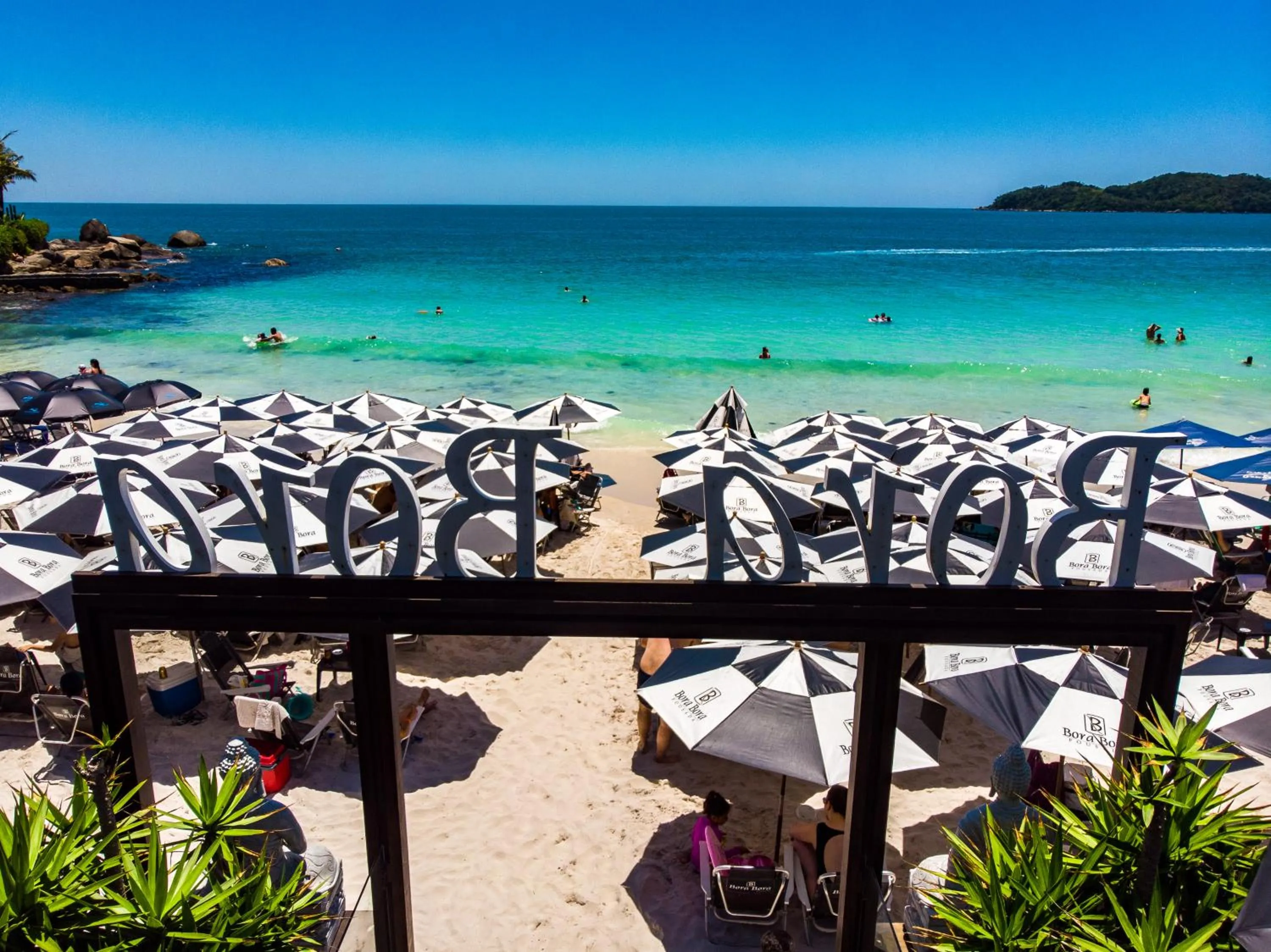 Natural landscape in Pousada Bora Bora