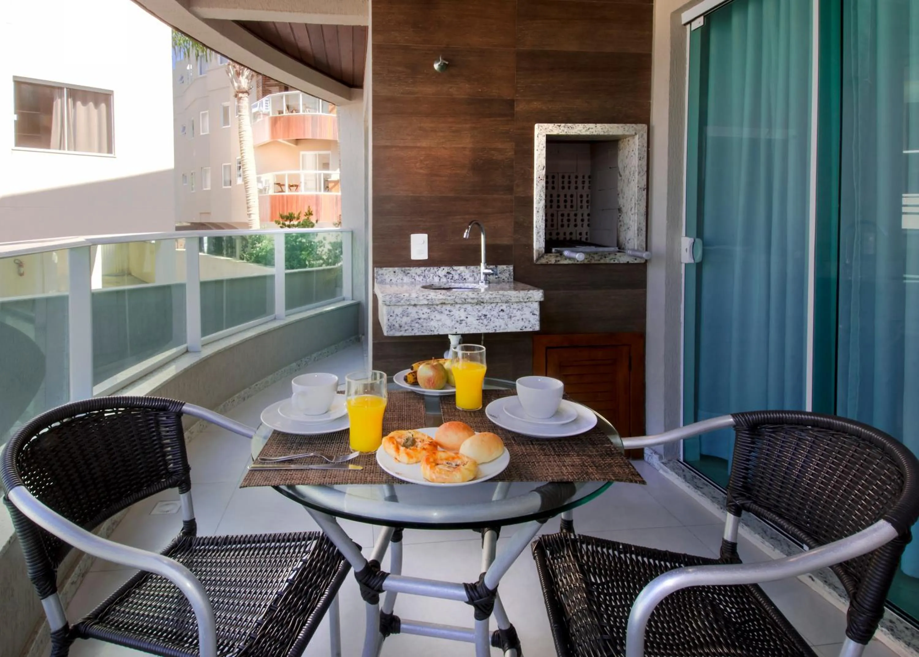 Balcony/Terrace in Pousada Bora Bora