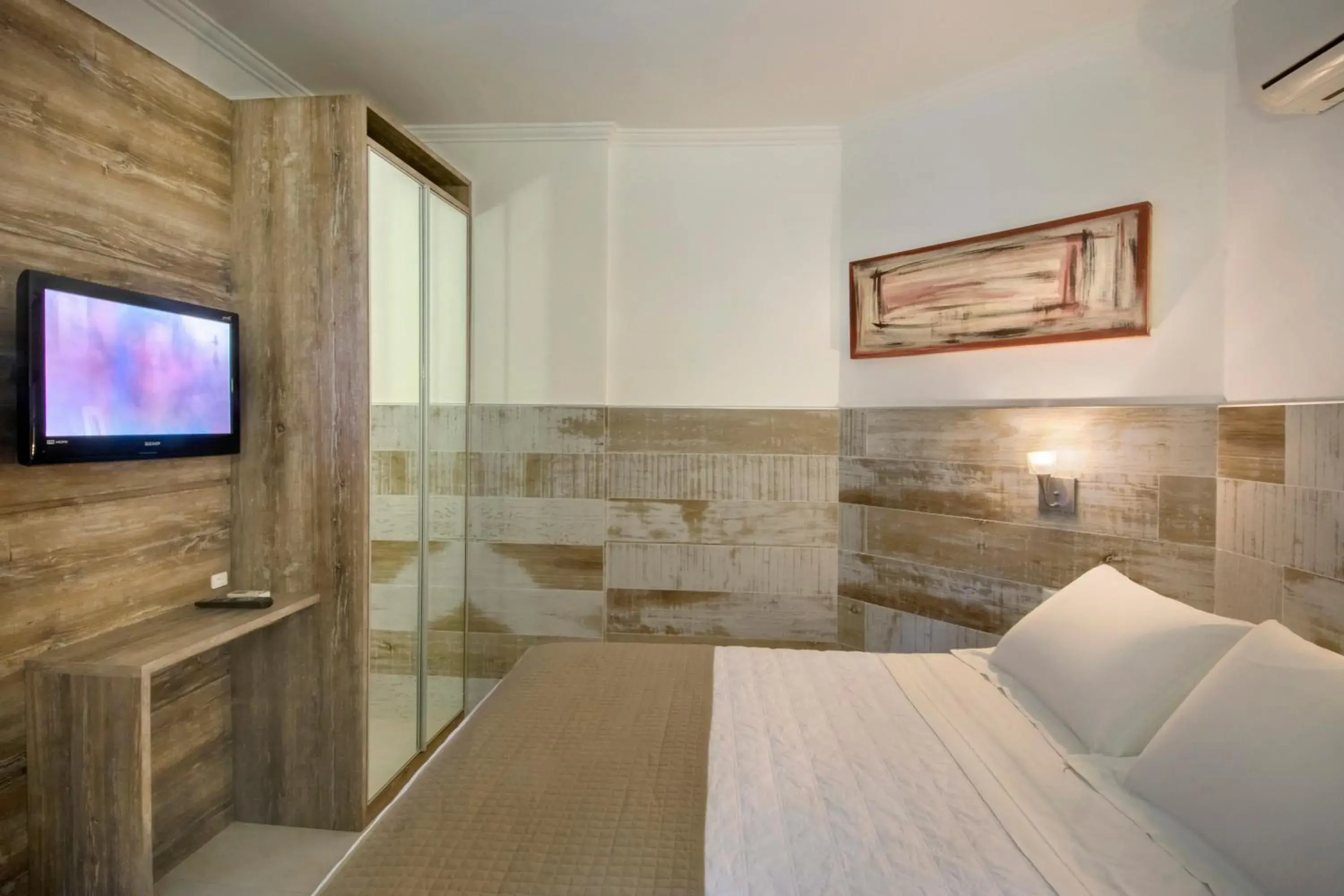 Bed in Pousada Bora Bora Bed in Pousada Bora Bora