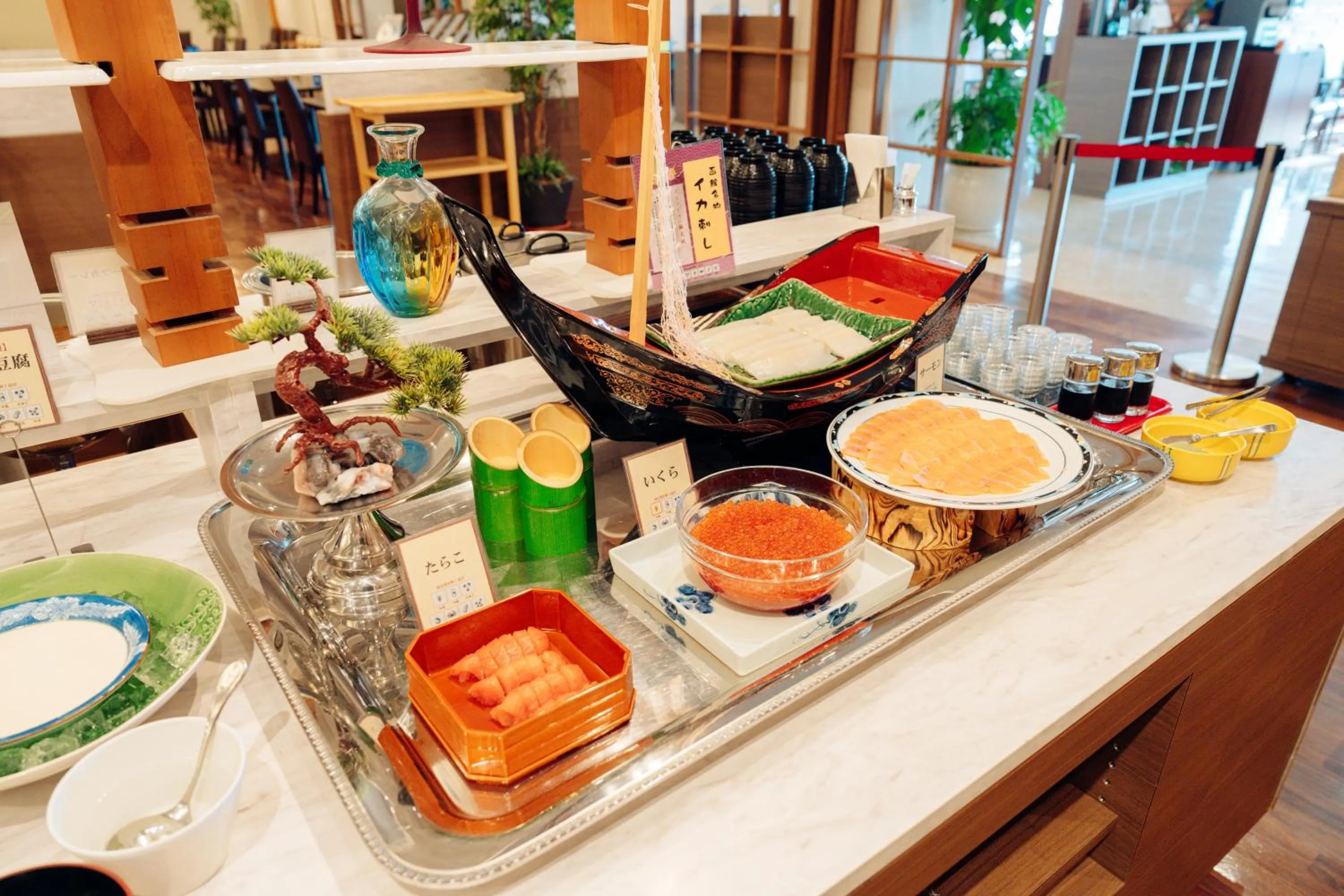 Breakfast in Hanabishi Hotel