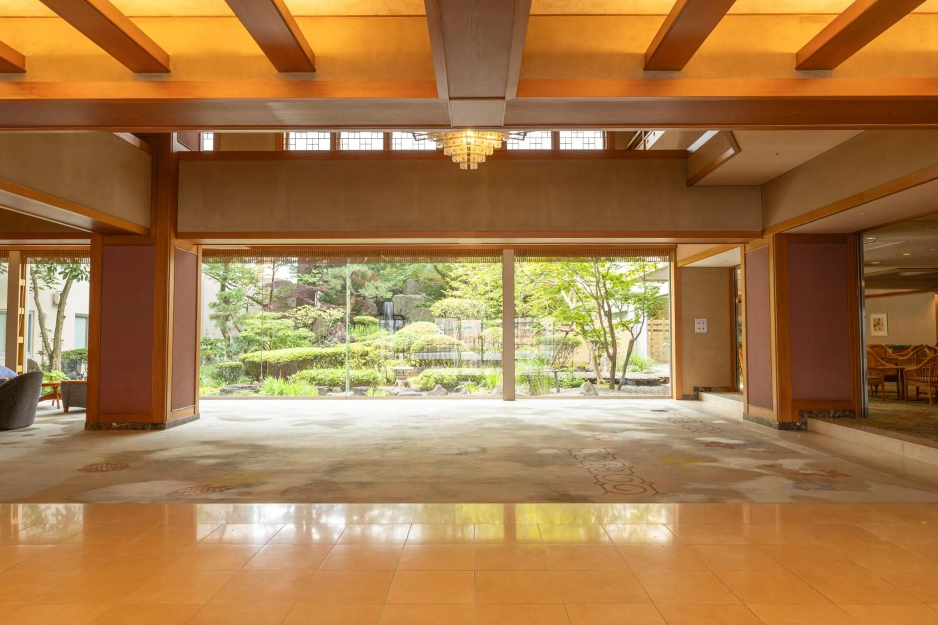 Garden in Hanabishi Hotel