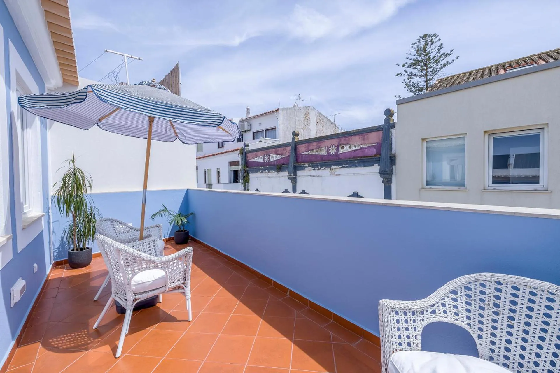 Balcony/Terrace in Casa Luma B&B