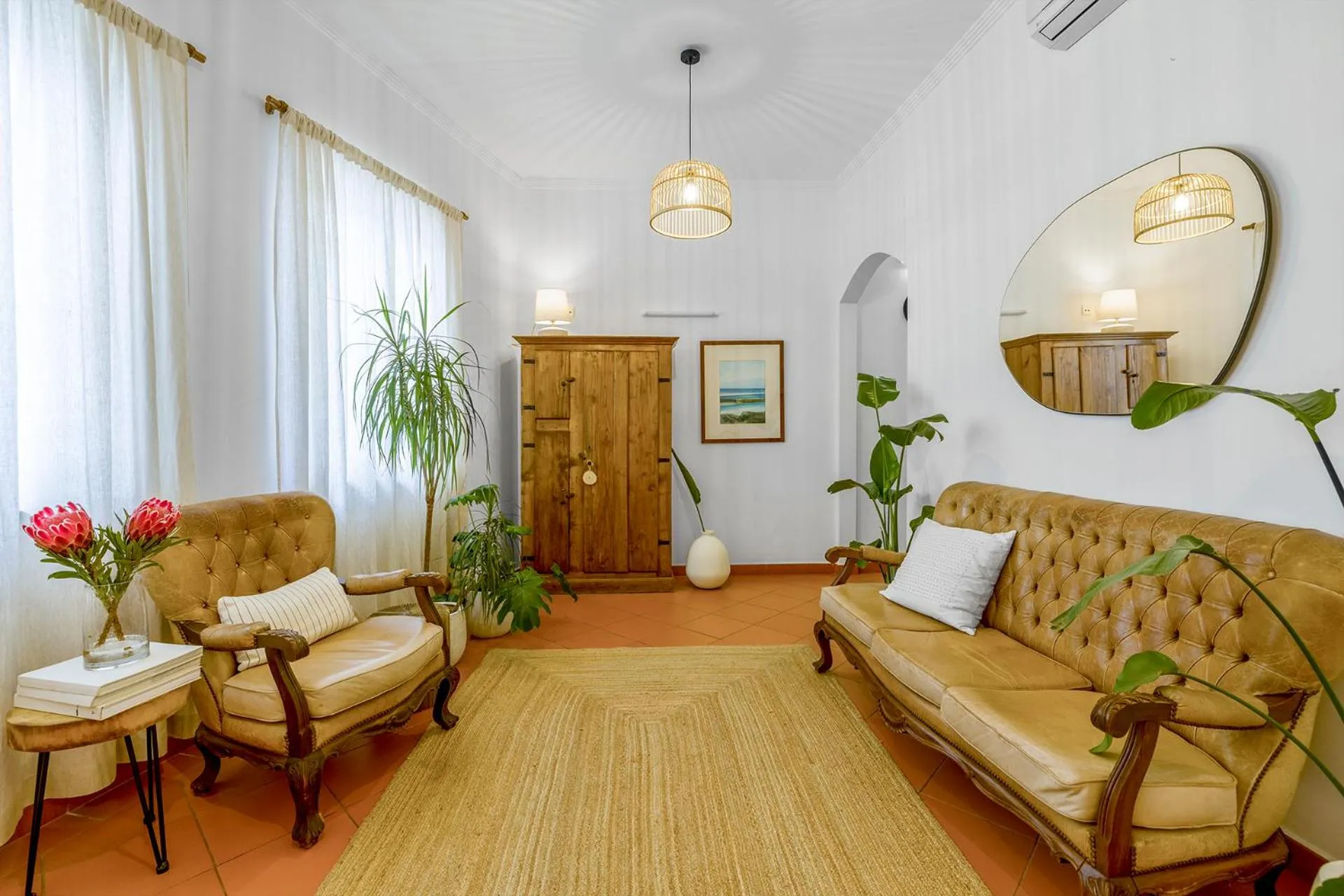 Living room in Casa Luma B&B