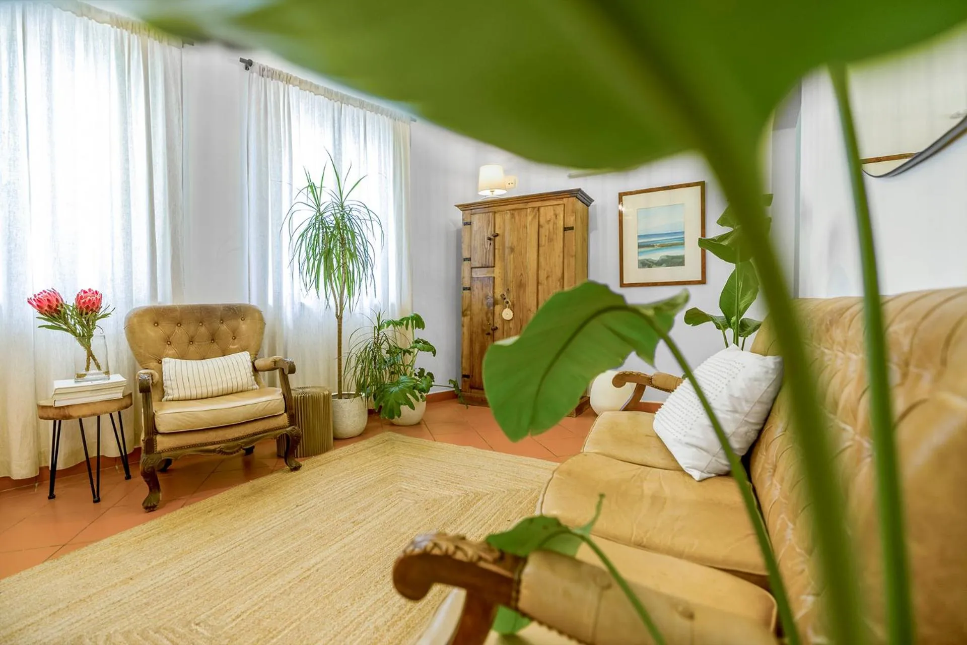 Living room in Casa Luma B&B