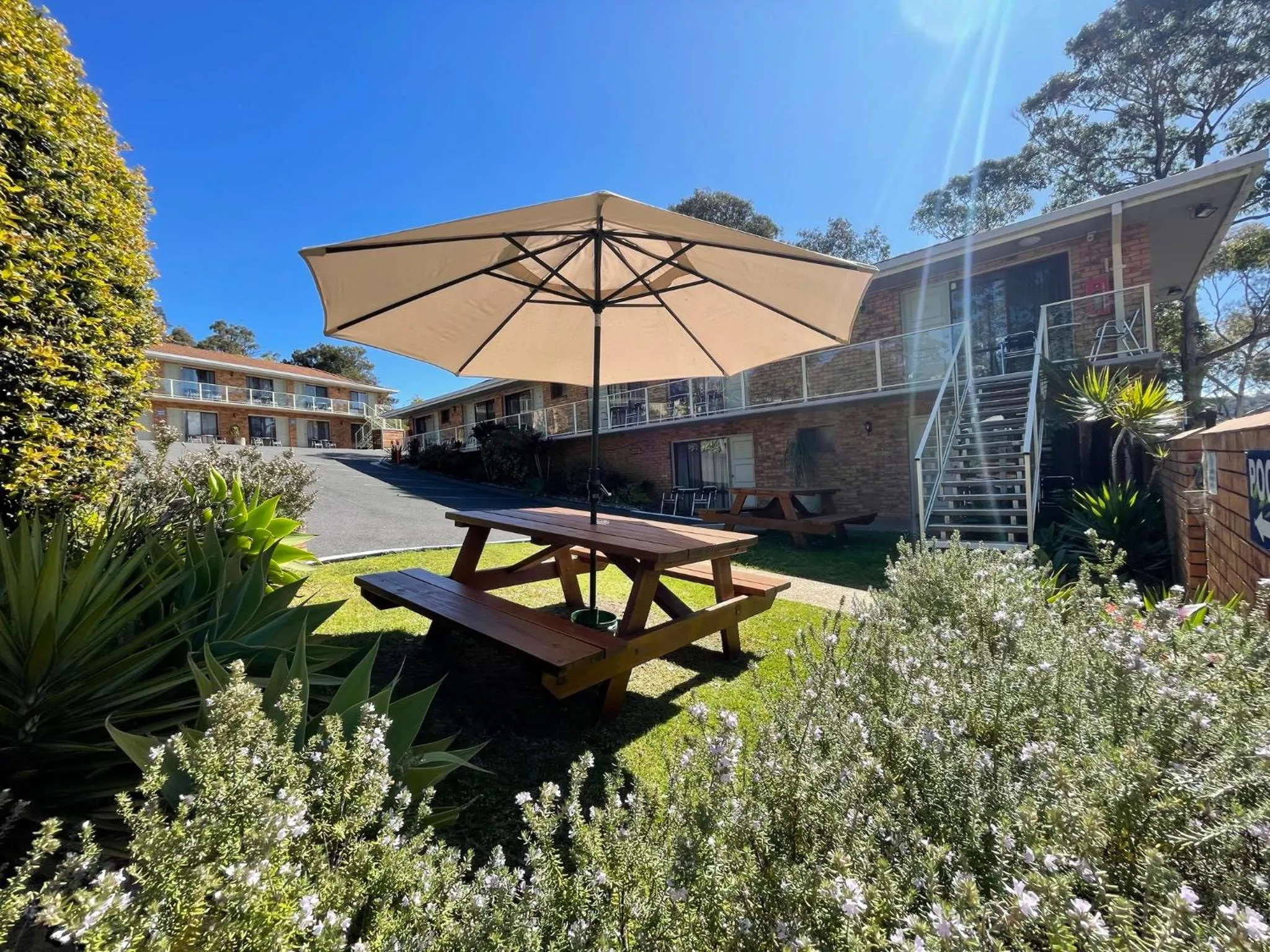Property building in Ocean View Motor Inn Merimbula
