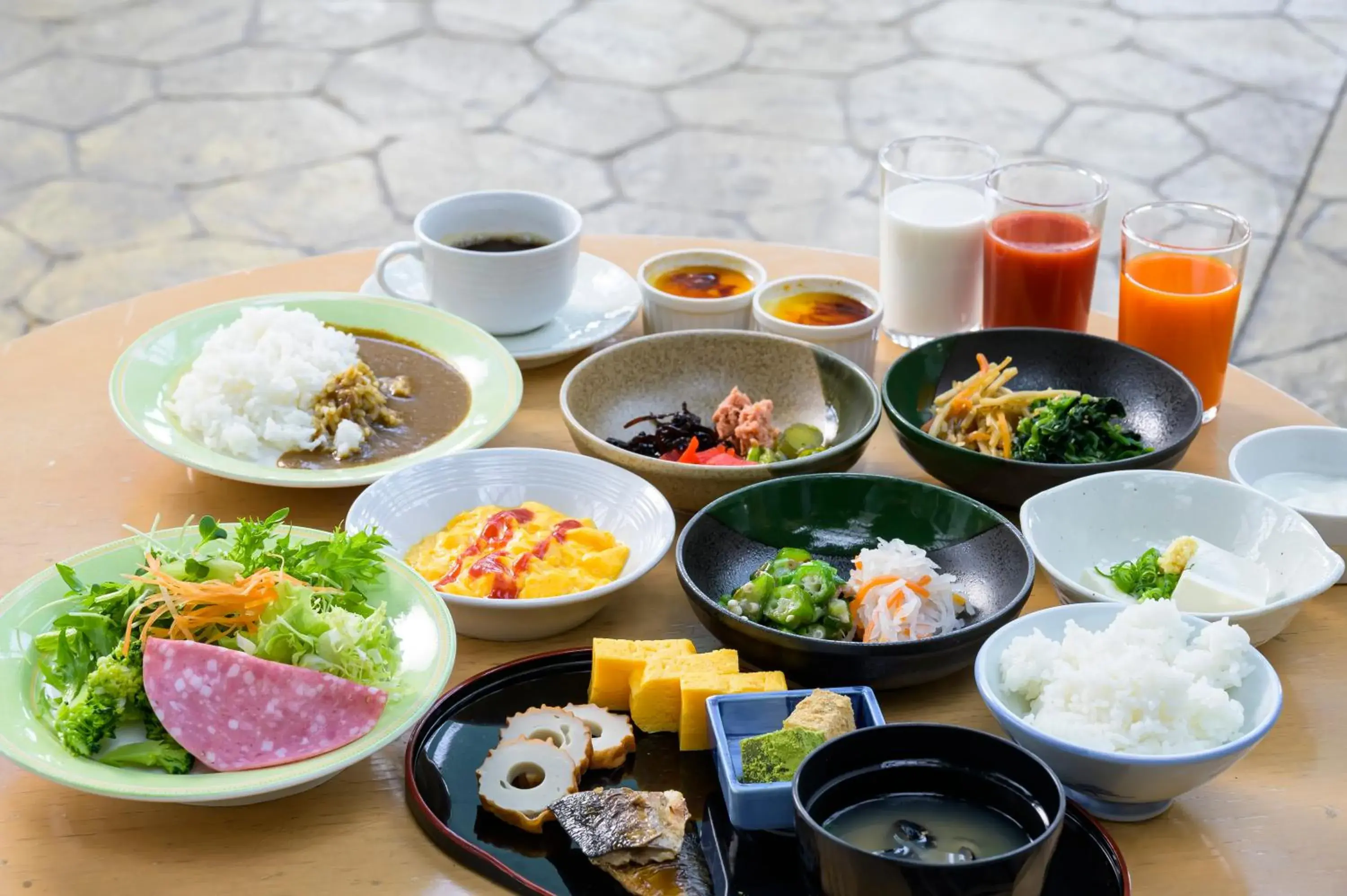Breakfast in Twin Leaves Hotel Izumo Breakfast in Twin Leaves Hotel Izumo