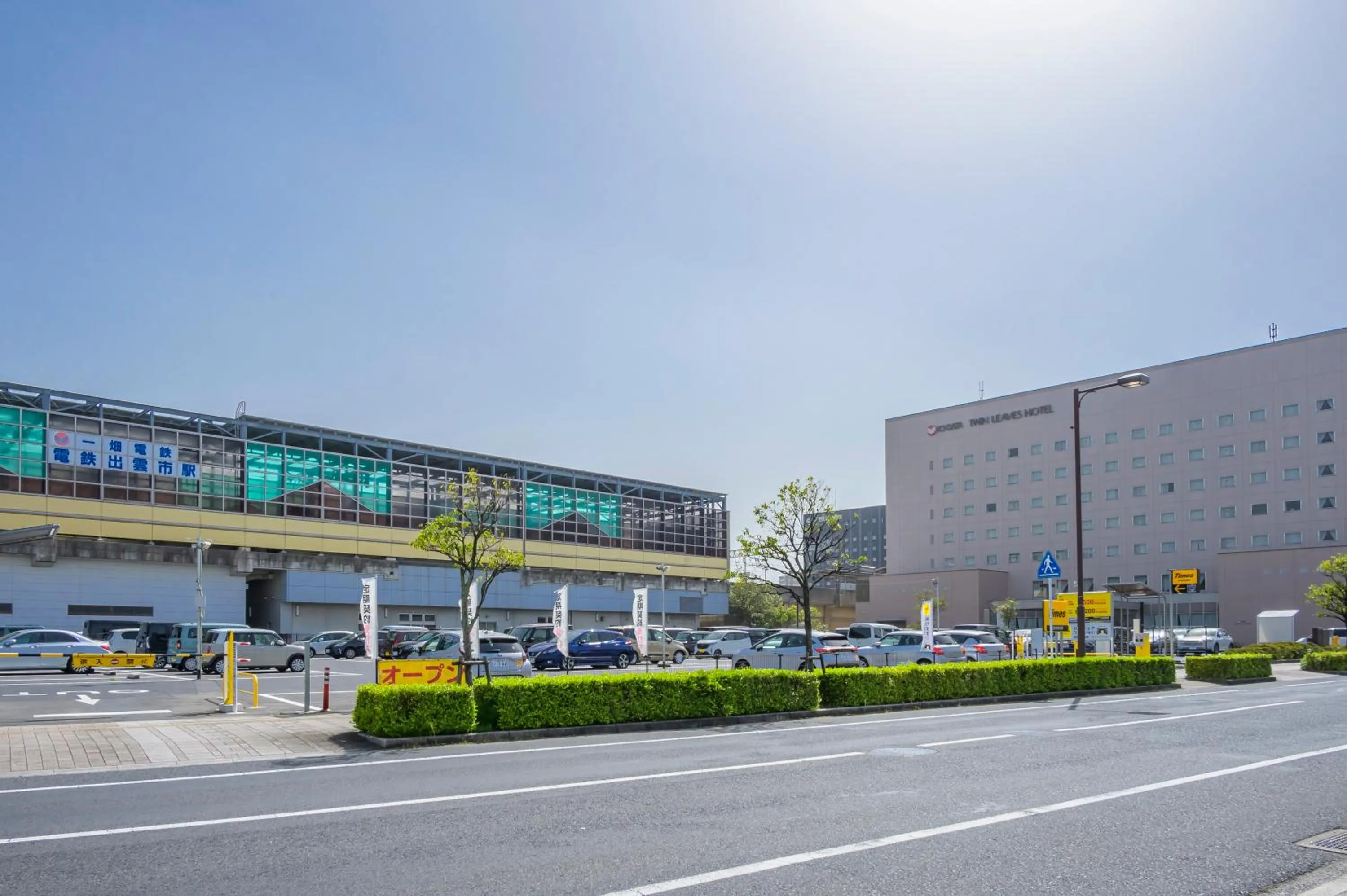 Property building in Twin Leaves Hotel Izumo