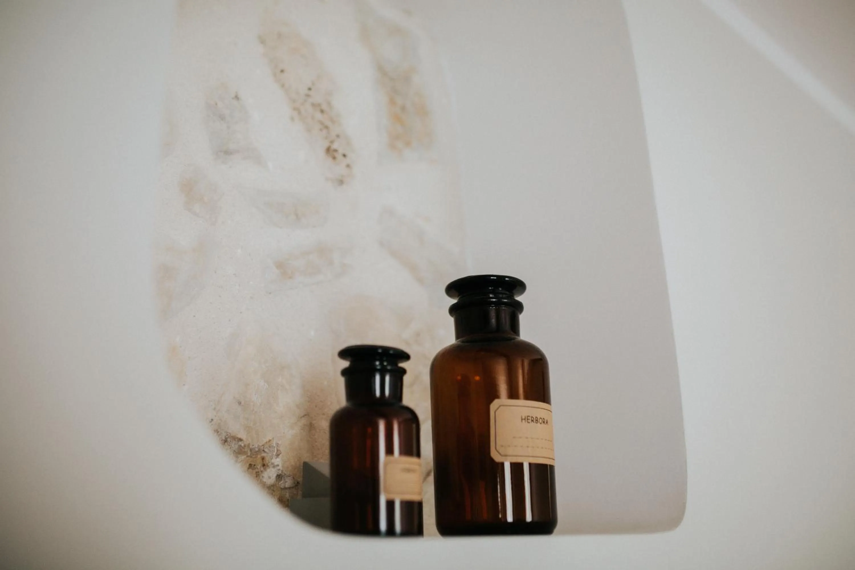 Decorative detail in Le Moulin Camoula