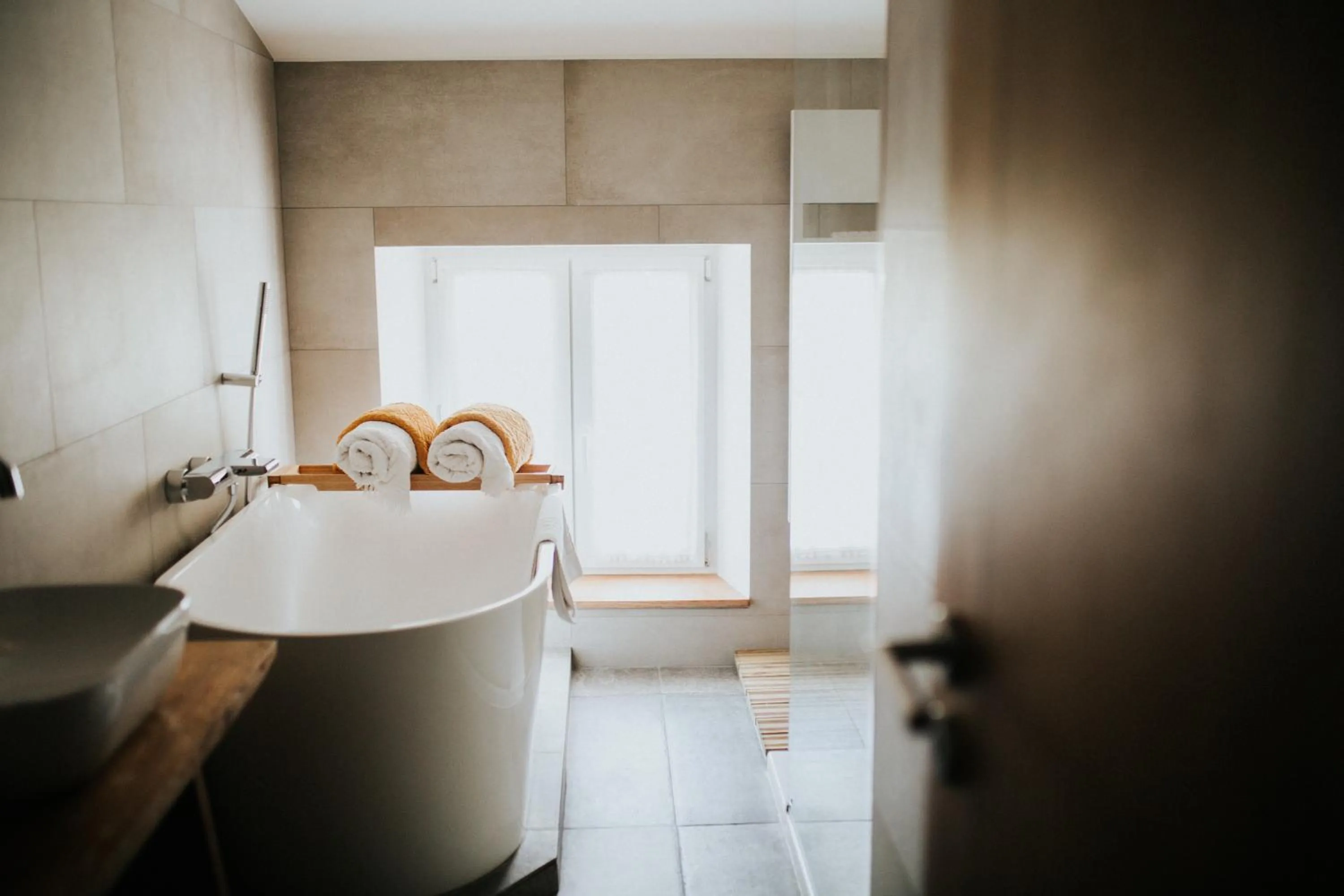 Bathroom in Le Moulin Camoula