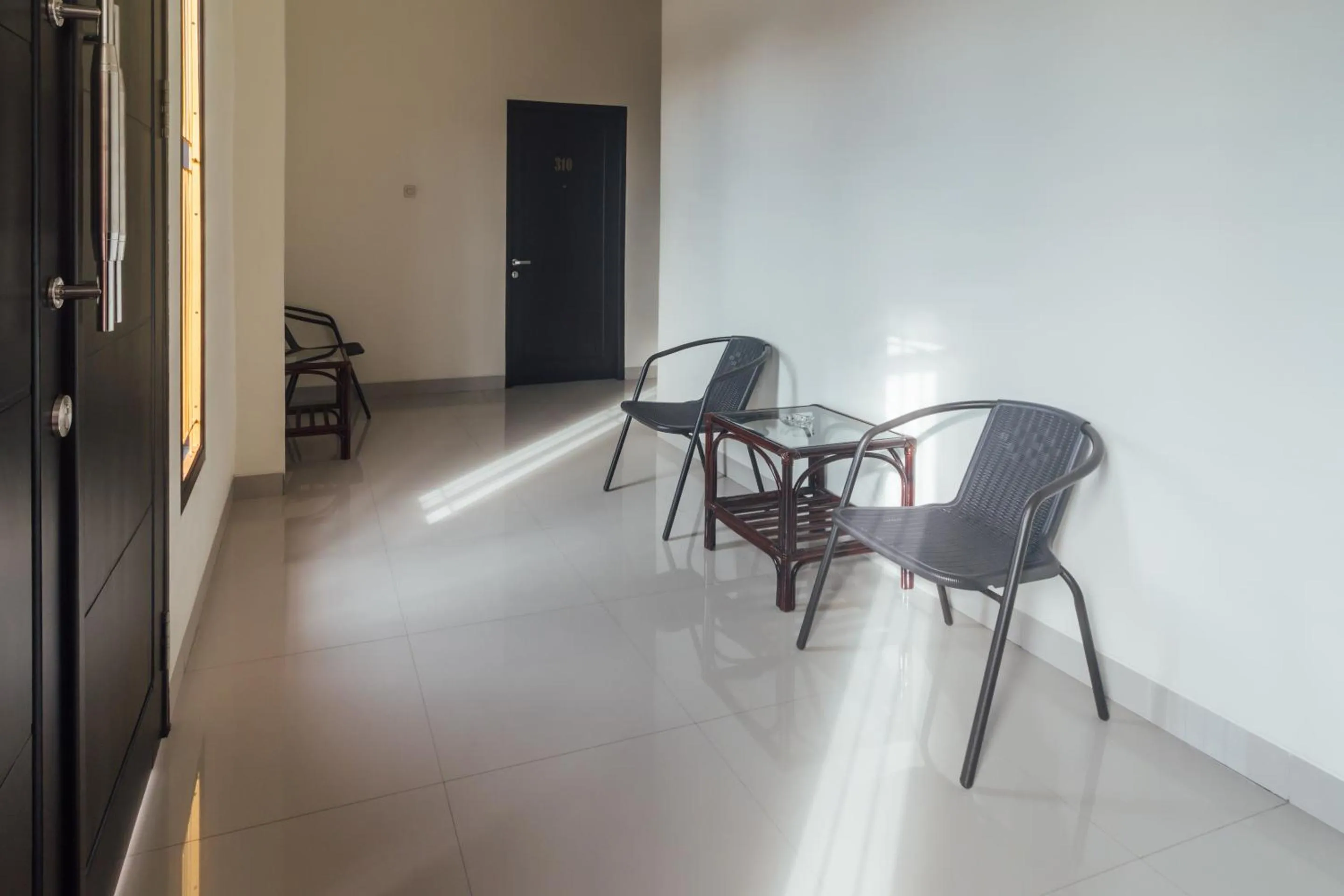 Seating area in Clean & Comfort Homestay