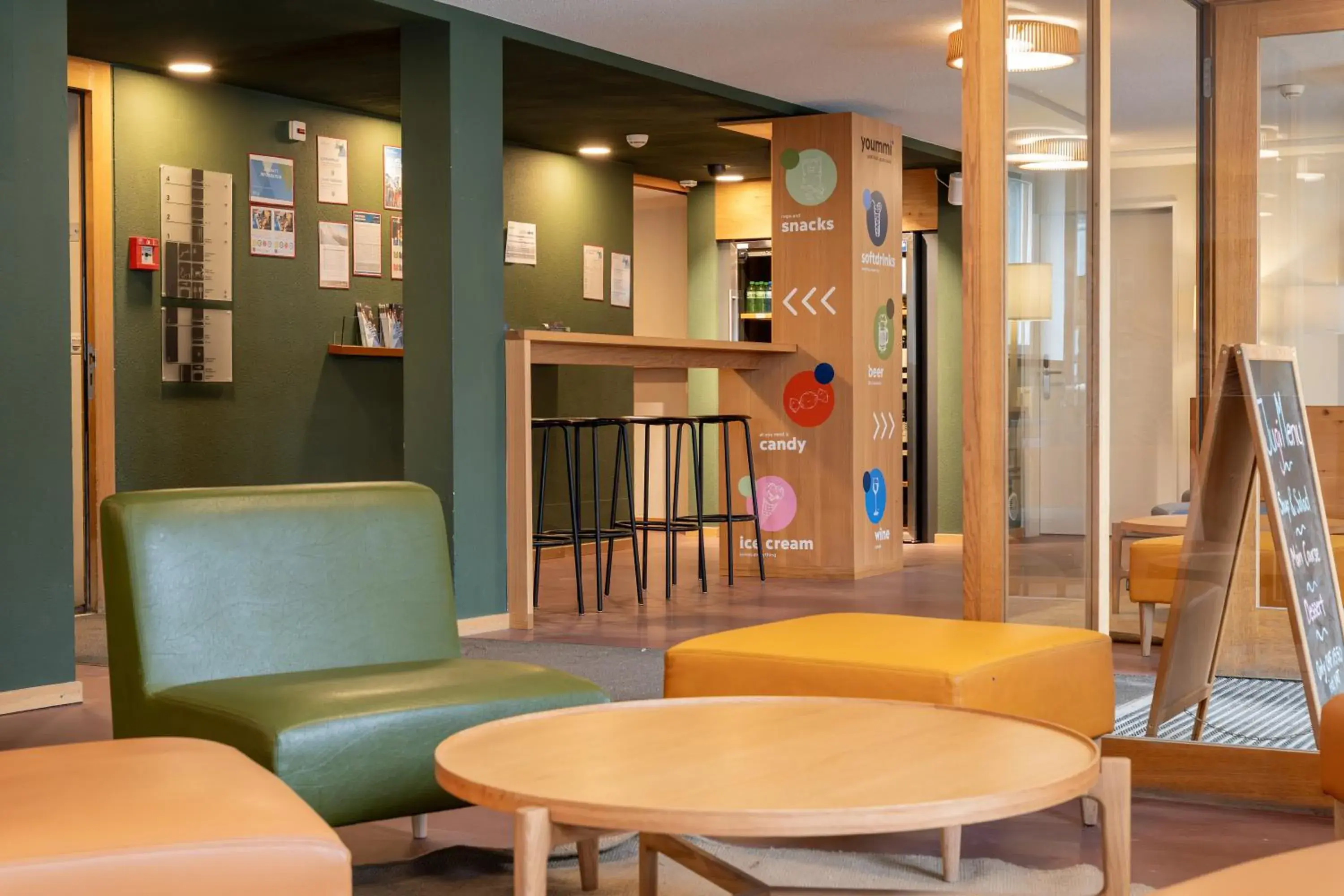 Lobby or reception in Zermatt Youth Hostel Lobby or reception in Zermatt Youth Hostel