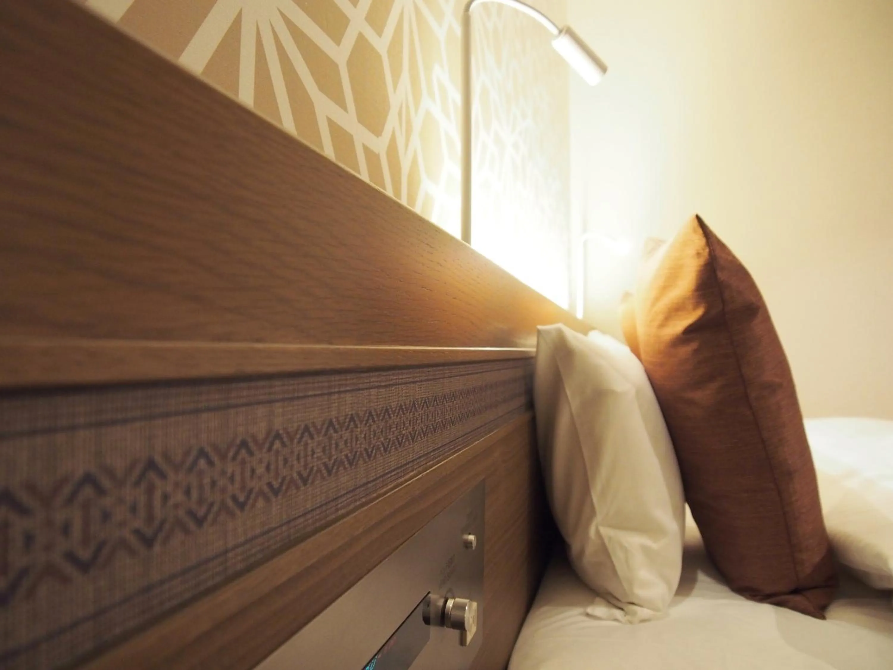 Bed in Hotel Fukuoka Garden Palace