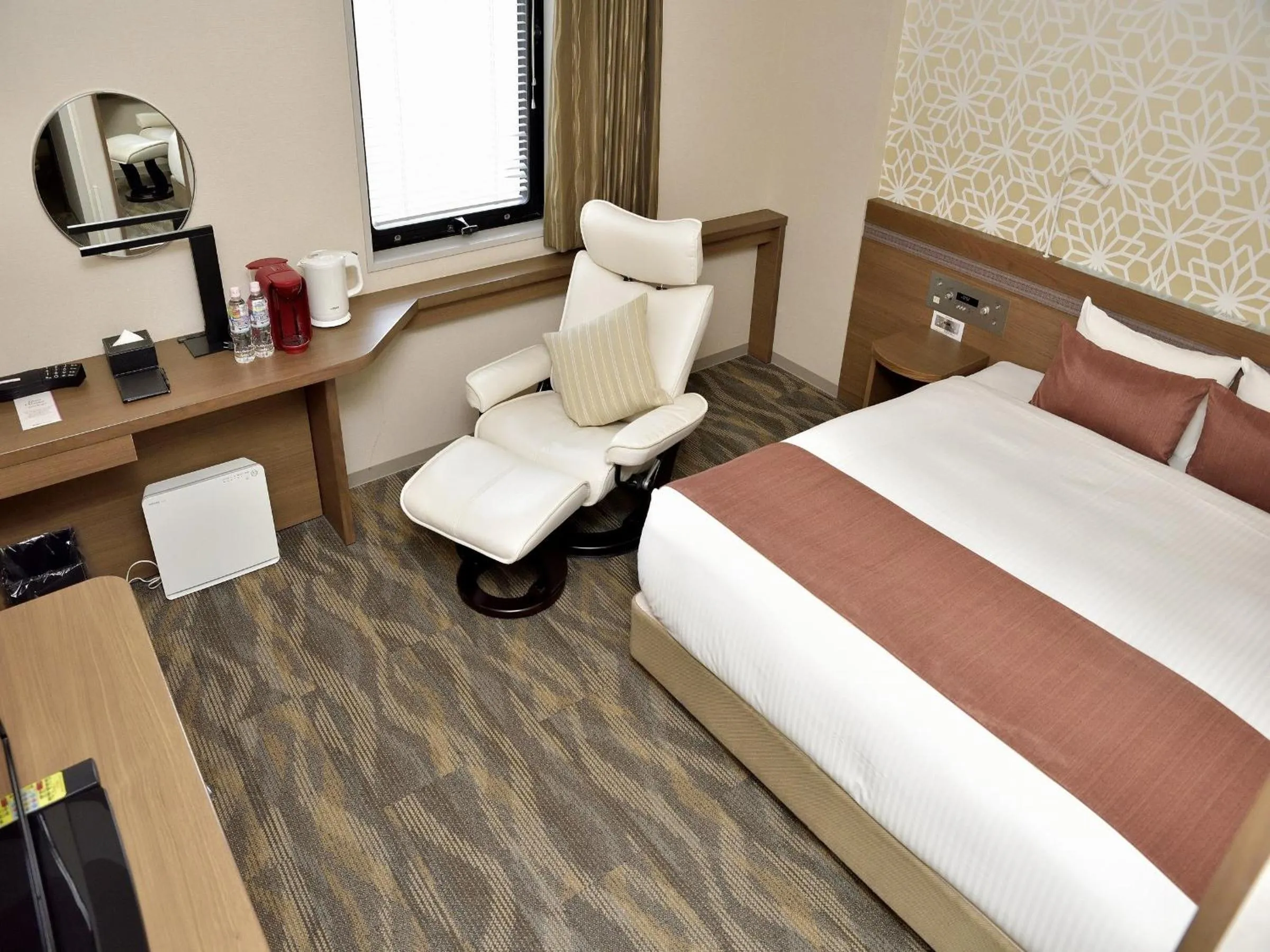 Bedroom, Bed in Hotel Fukuoka Garden Palace