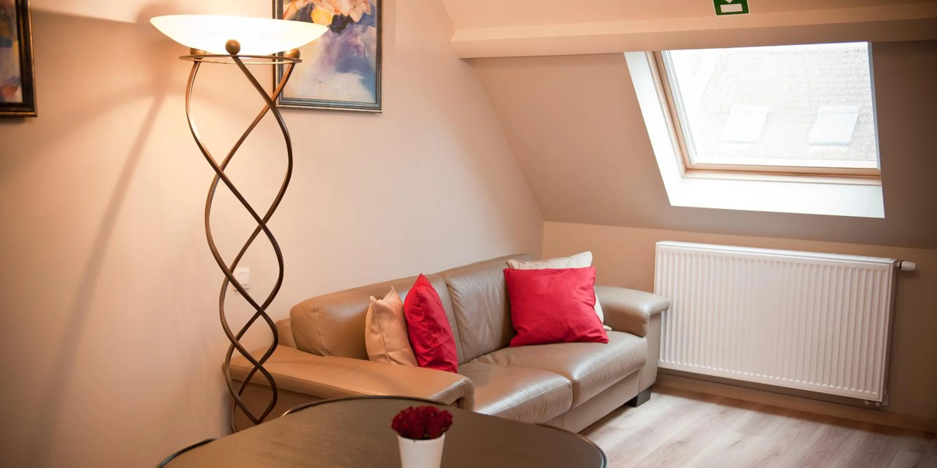 Living room in B&B Innbrugas