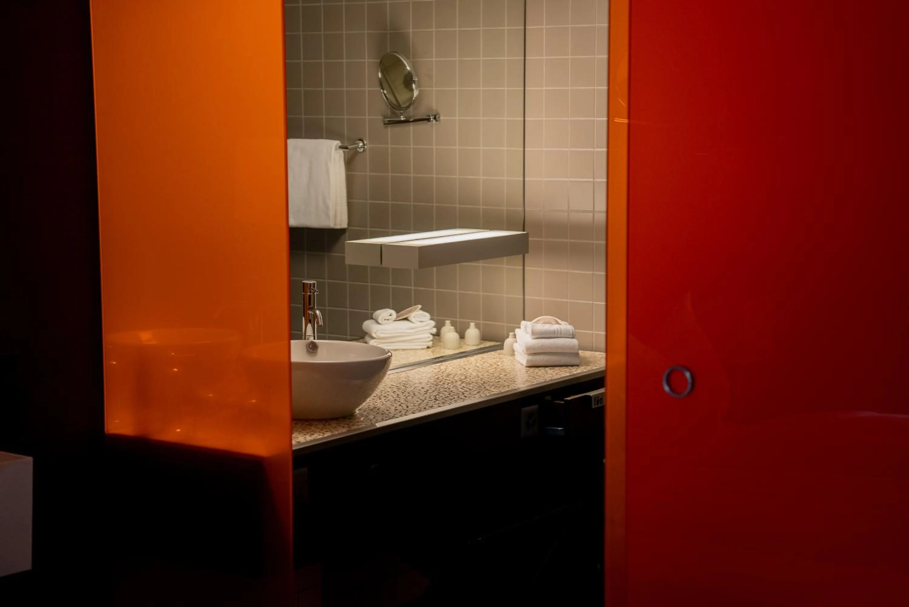 Bathroom in Bad Bubendorf Design & Lifestyle Hotel