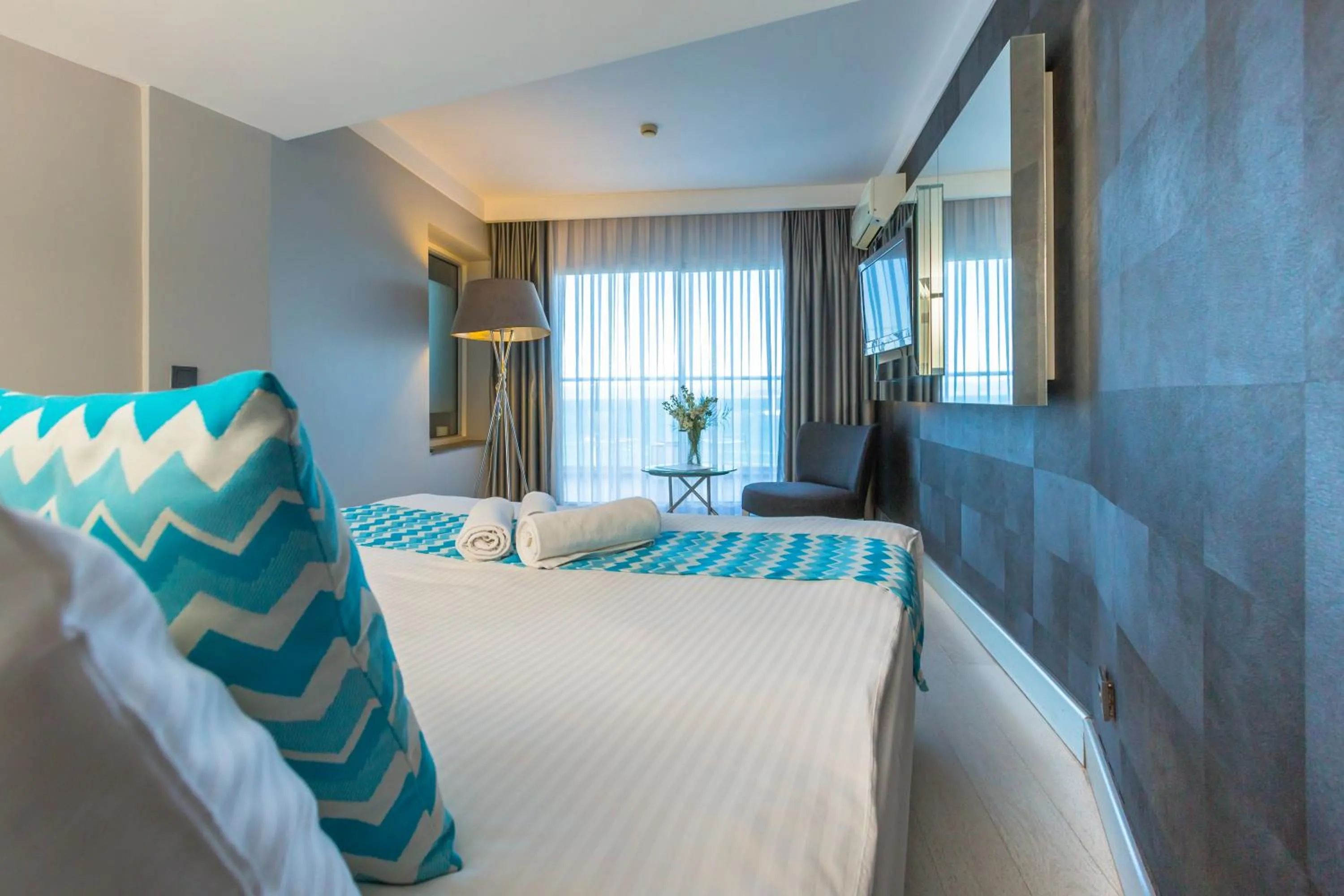 Bed in Efe Hotel