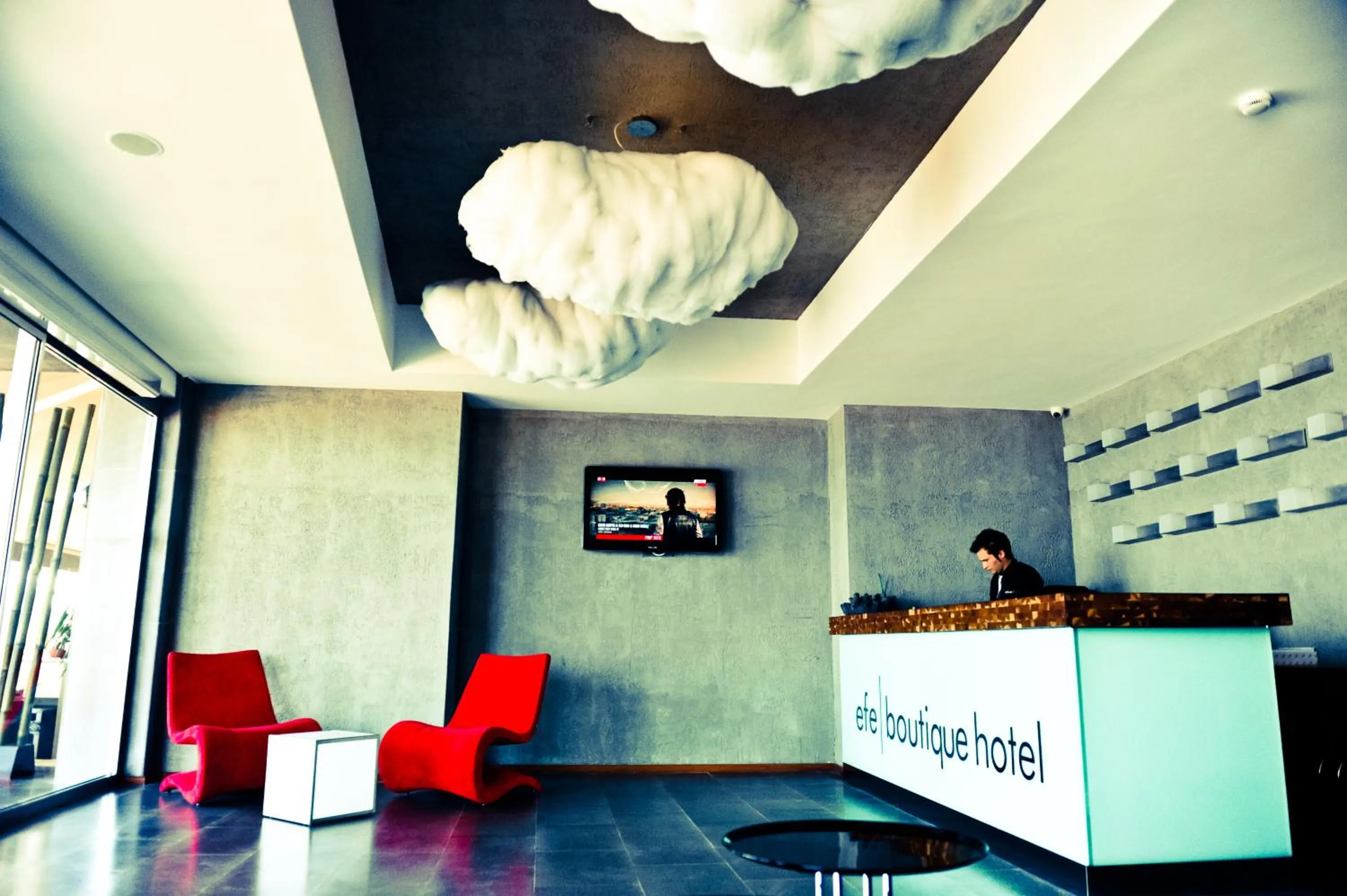 Lobby or reception in Efe Hotel