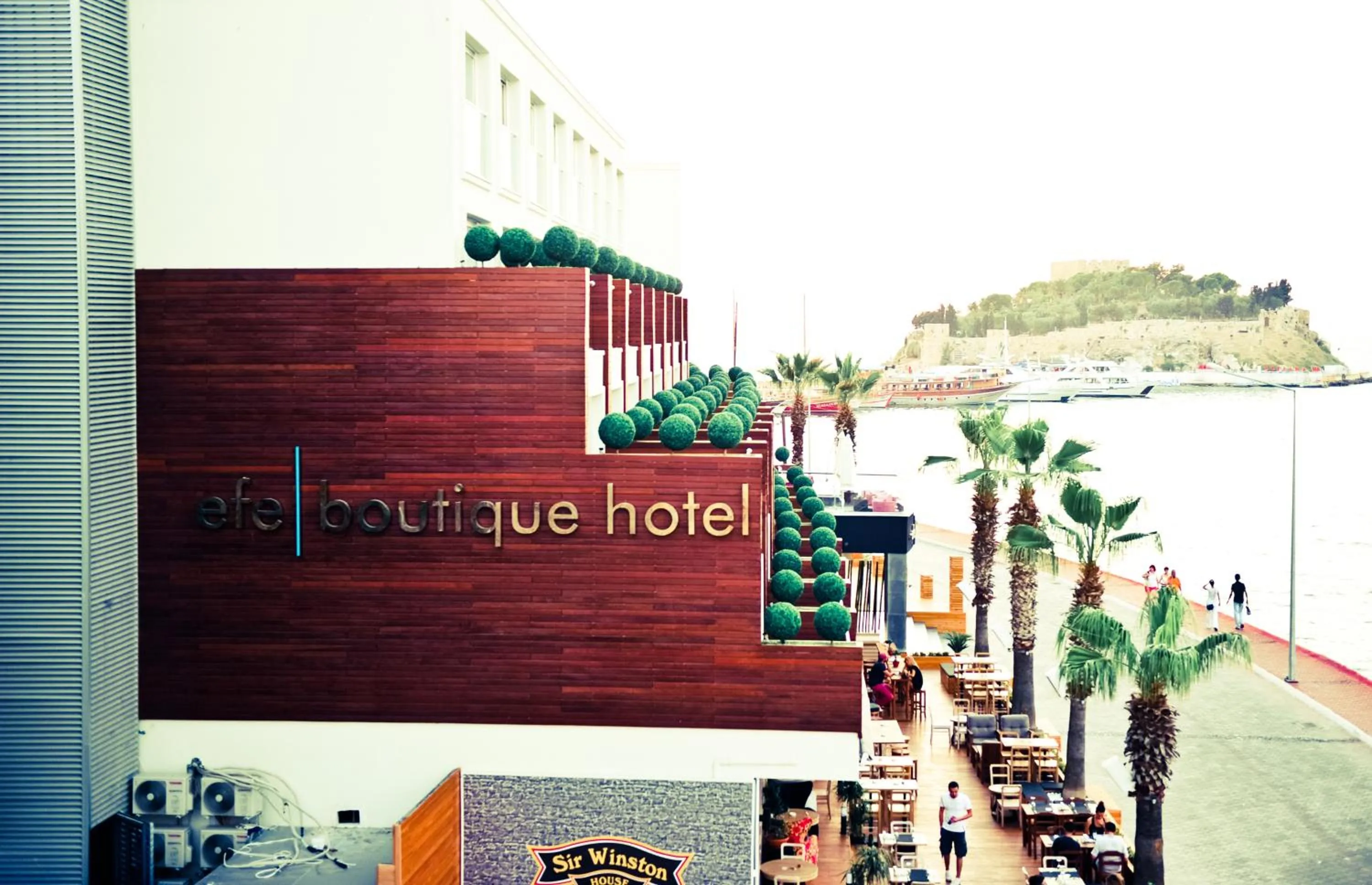 Bird's eye view in Efe Hotel