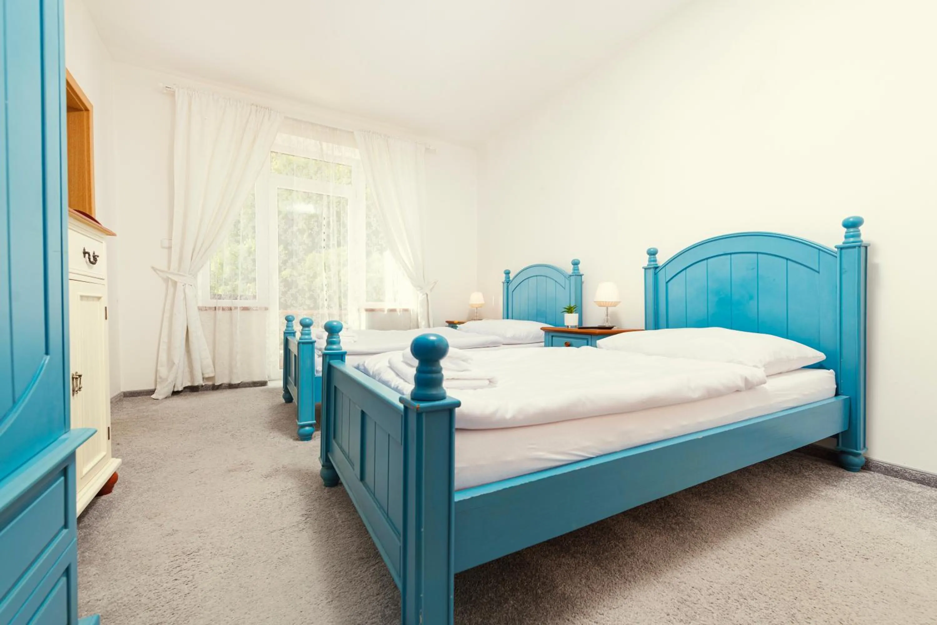 Bed in Ostende Chocerady - ubytování u řeky