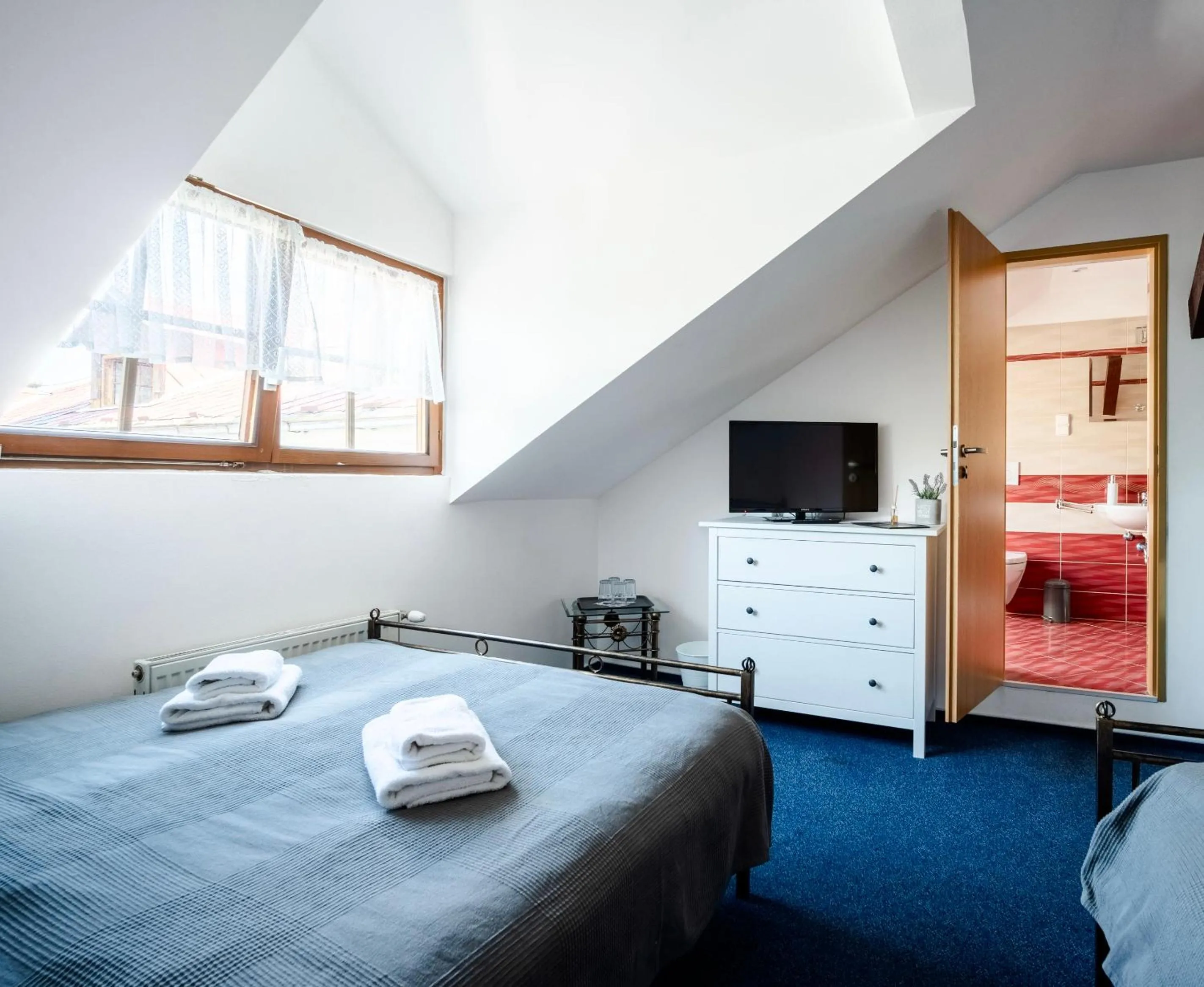 Bed in Ostende Chocerady - ubytování u řeky