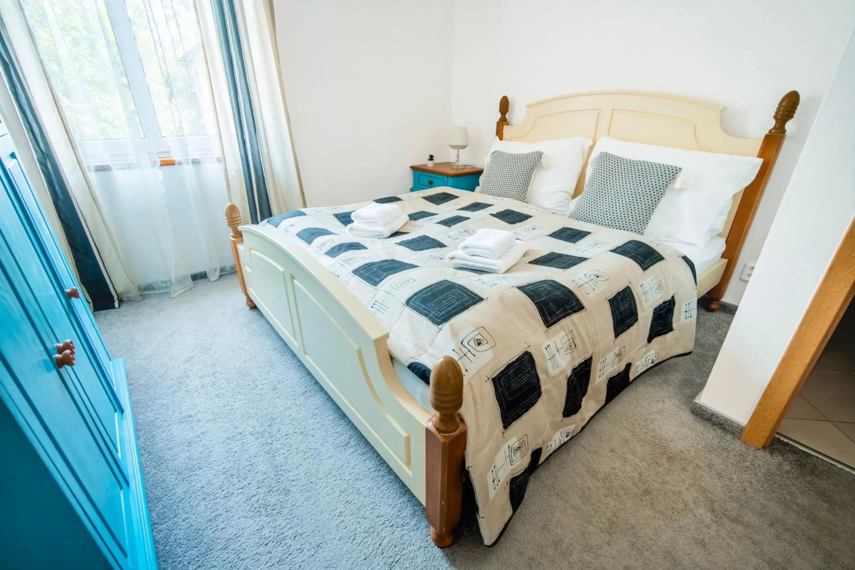 Bed in Ostende Chocerady - ubytování u řeky