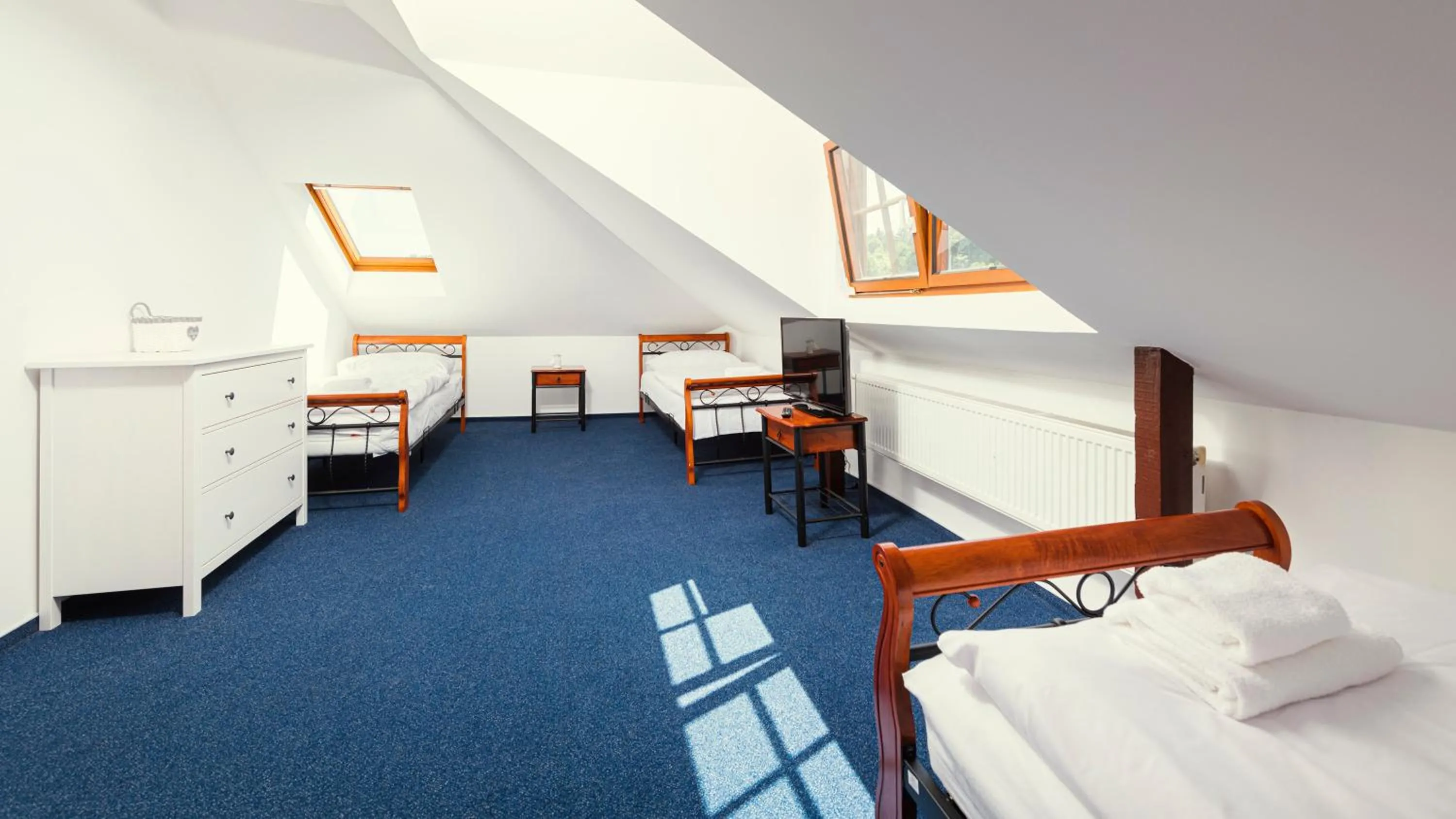 Bed in Ostende Chocerady - ubytování u řeky