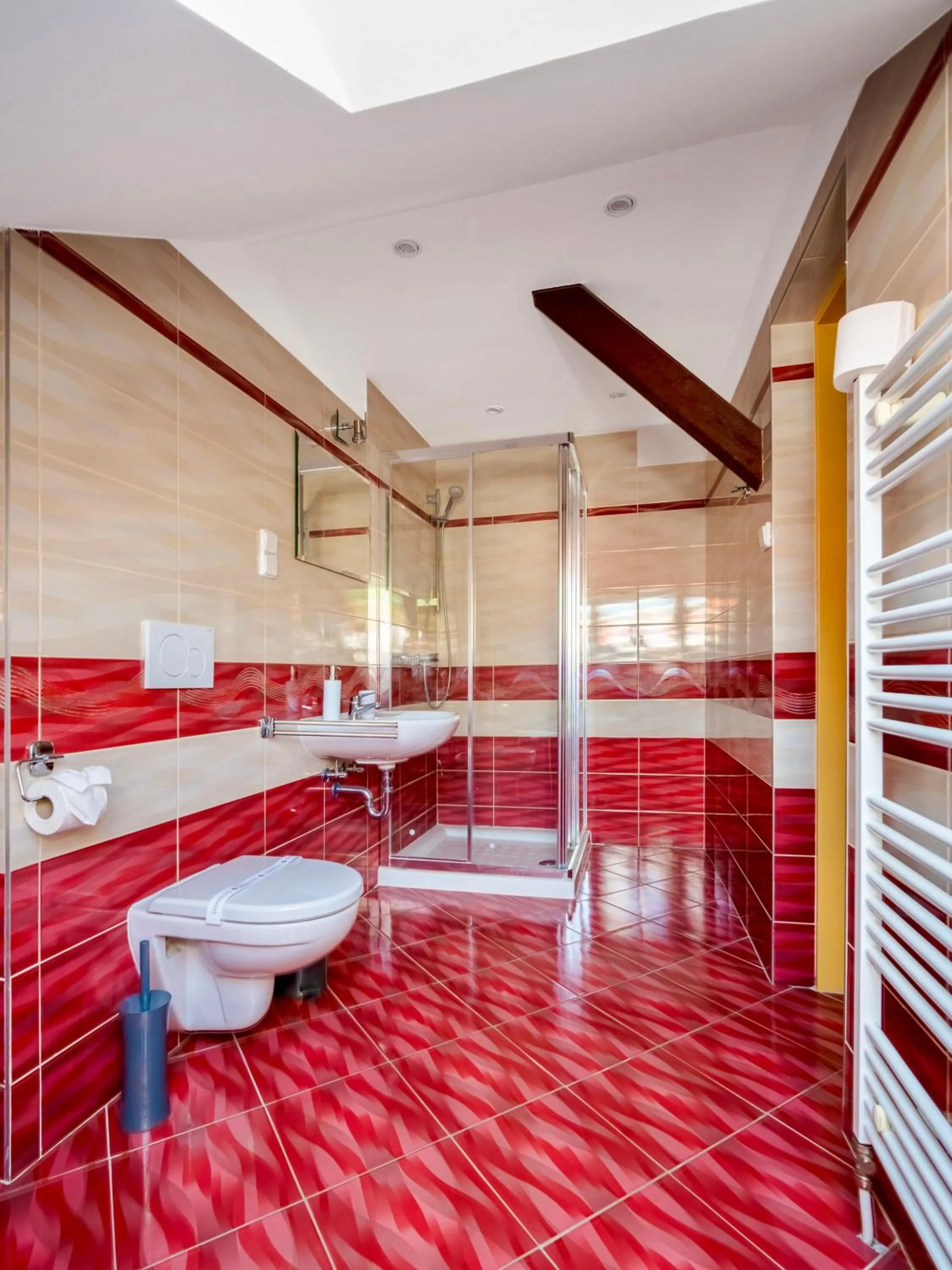 Bathroom in Ostende Chocerady - ubytování u řeky