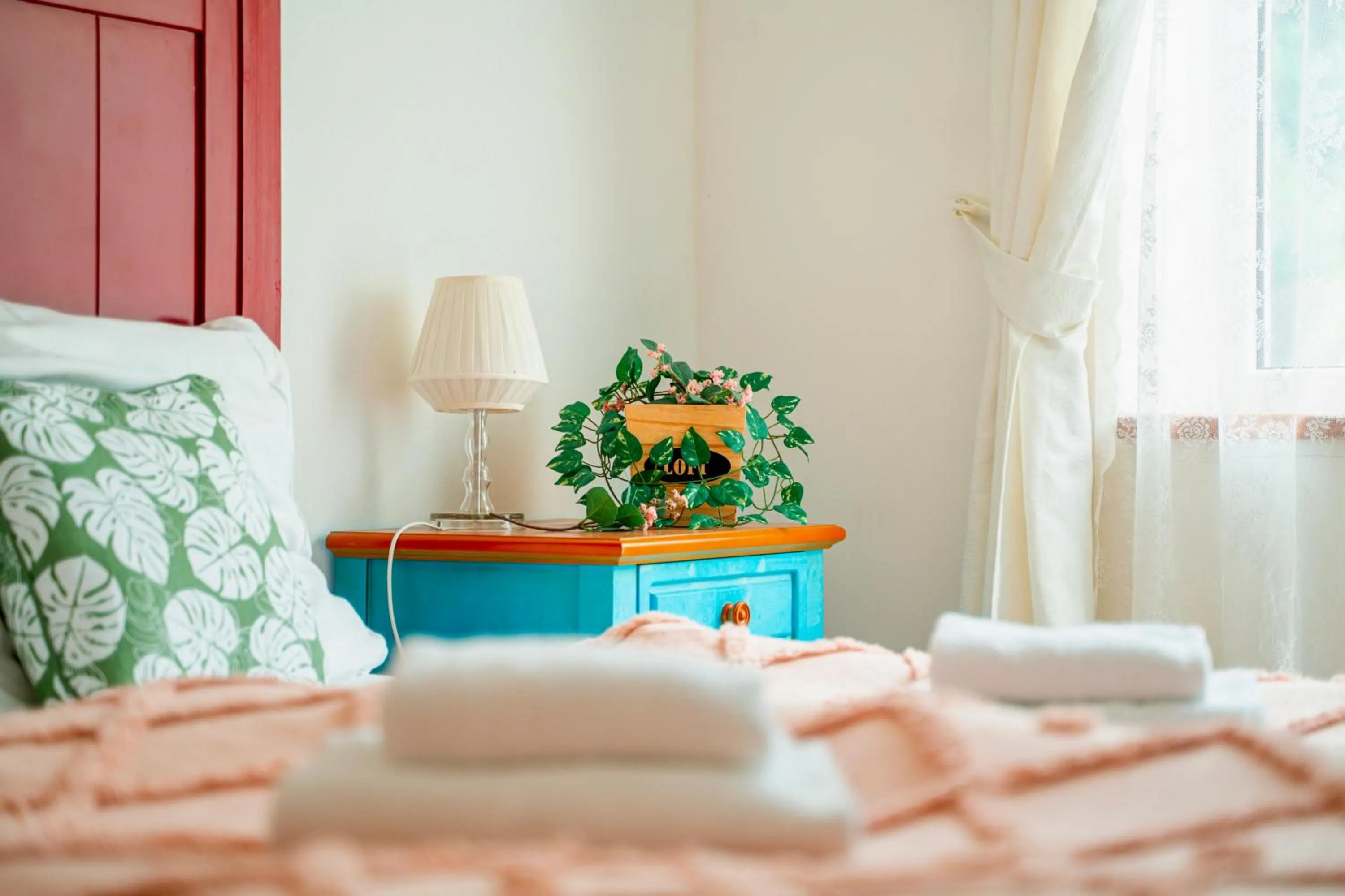 furniture, Bed in Ostende Chocerady - ubytování u řeky