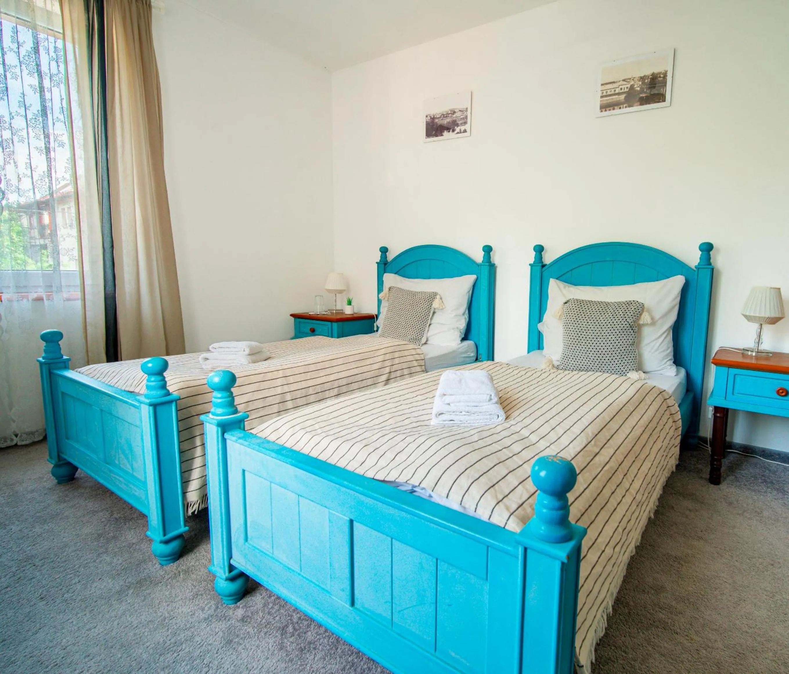 Bed in Ostende Chocerady - ubytování u řeky