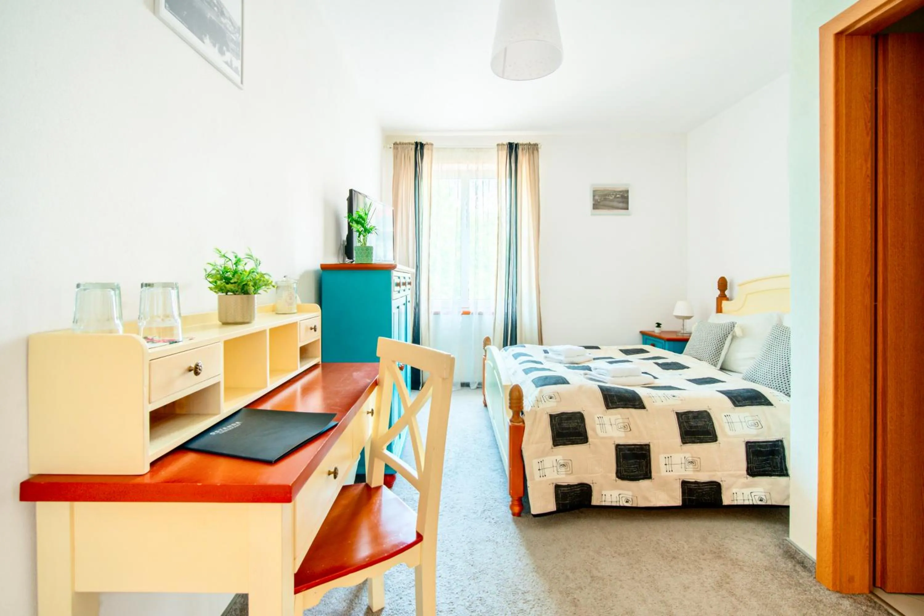 Bed in Ostende Chocerady - ubytování u řeky