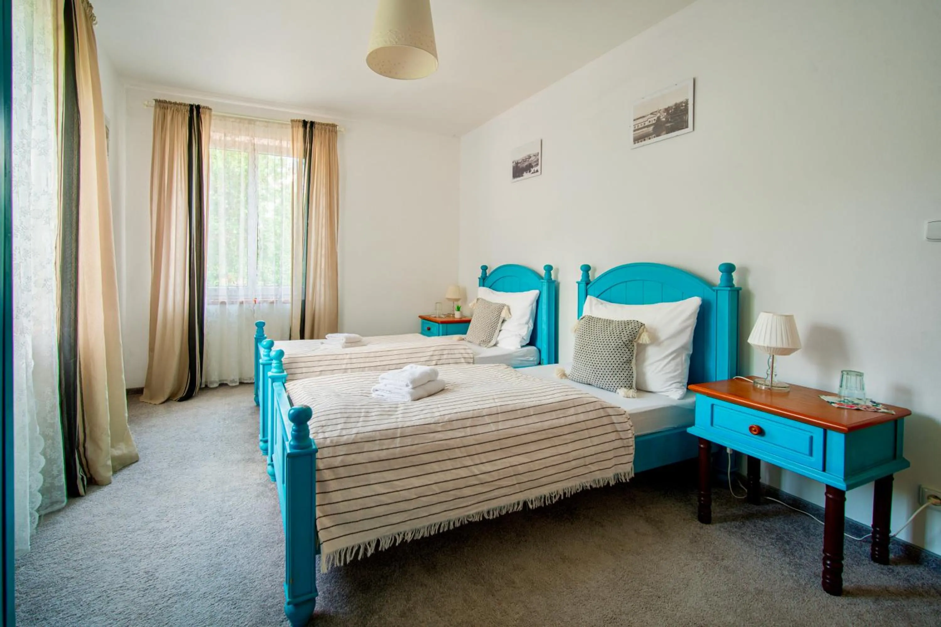 Bed in Ostende Chocerady - ubytování u řeky