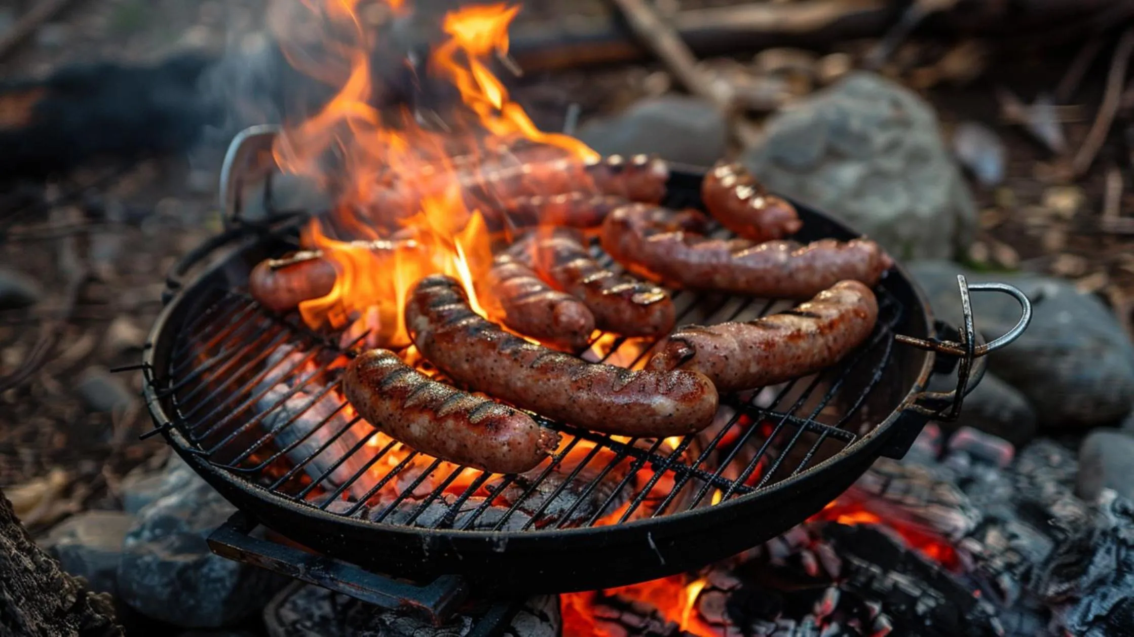 BBQ facilities in Ostende Chocerady - ubytování u řeky