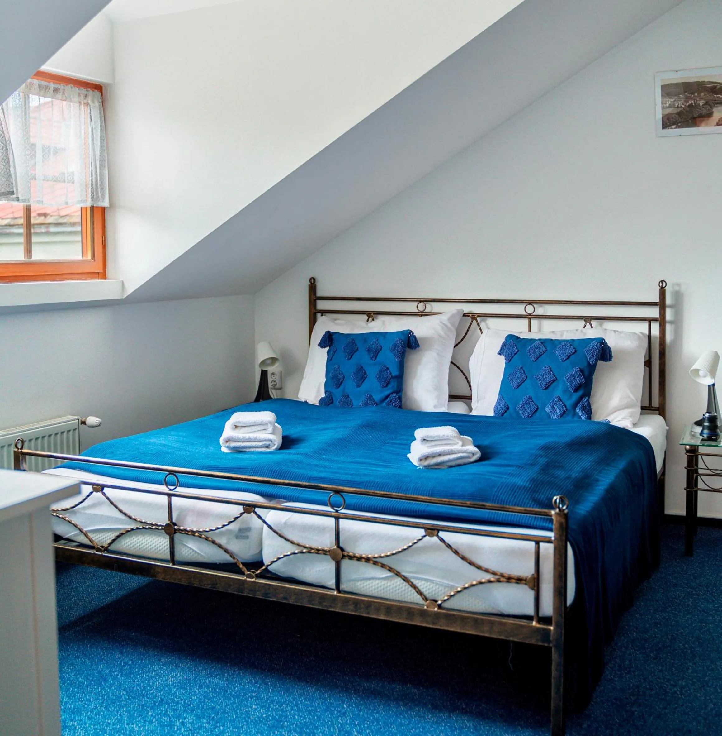 Bed in Ostende Chocerady - ubytování u řeky