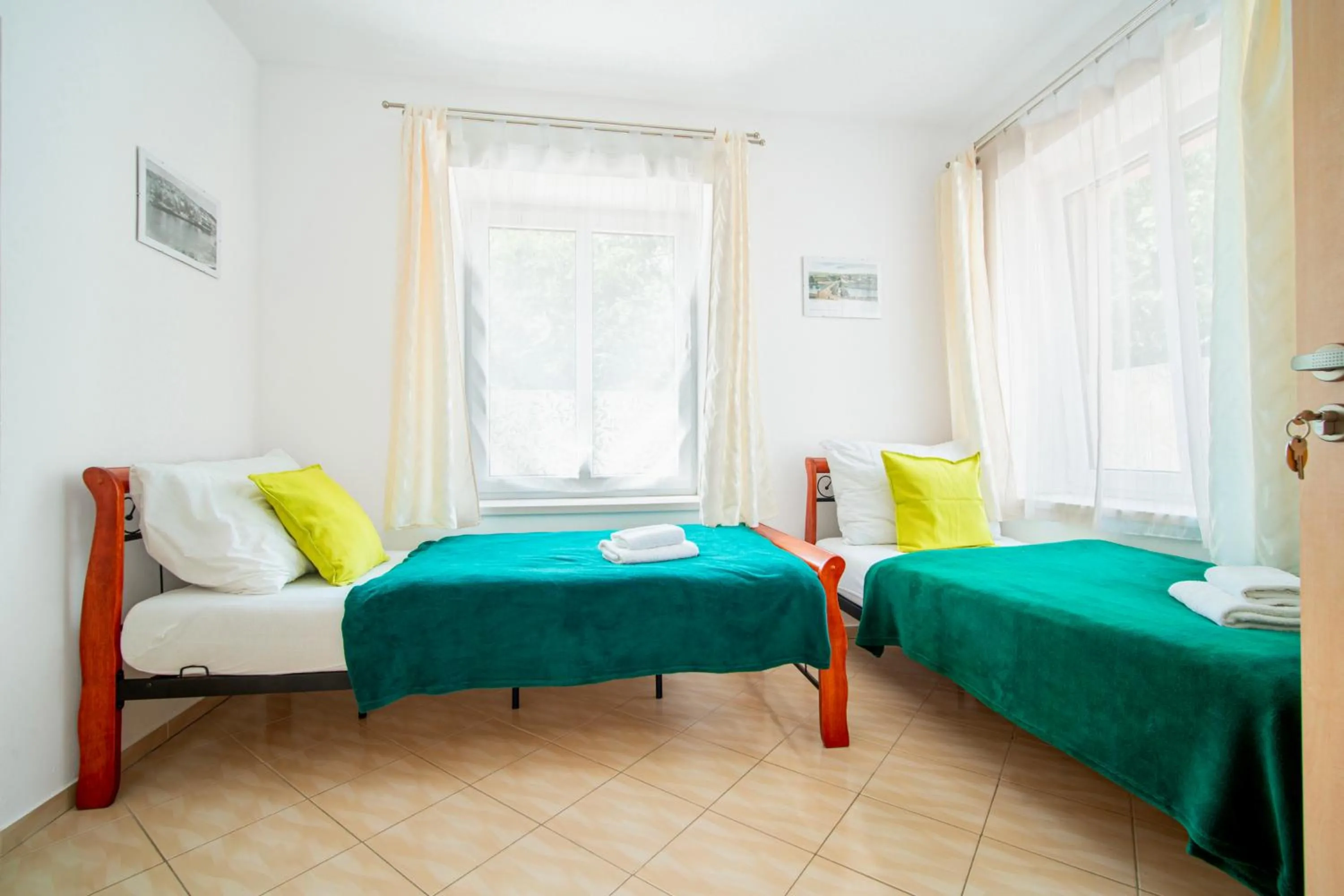 Bed in Ostende Chocerady - ubytování u řeky